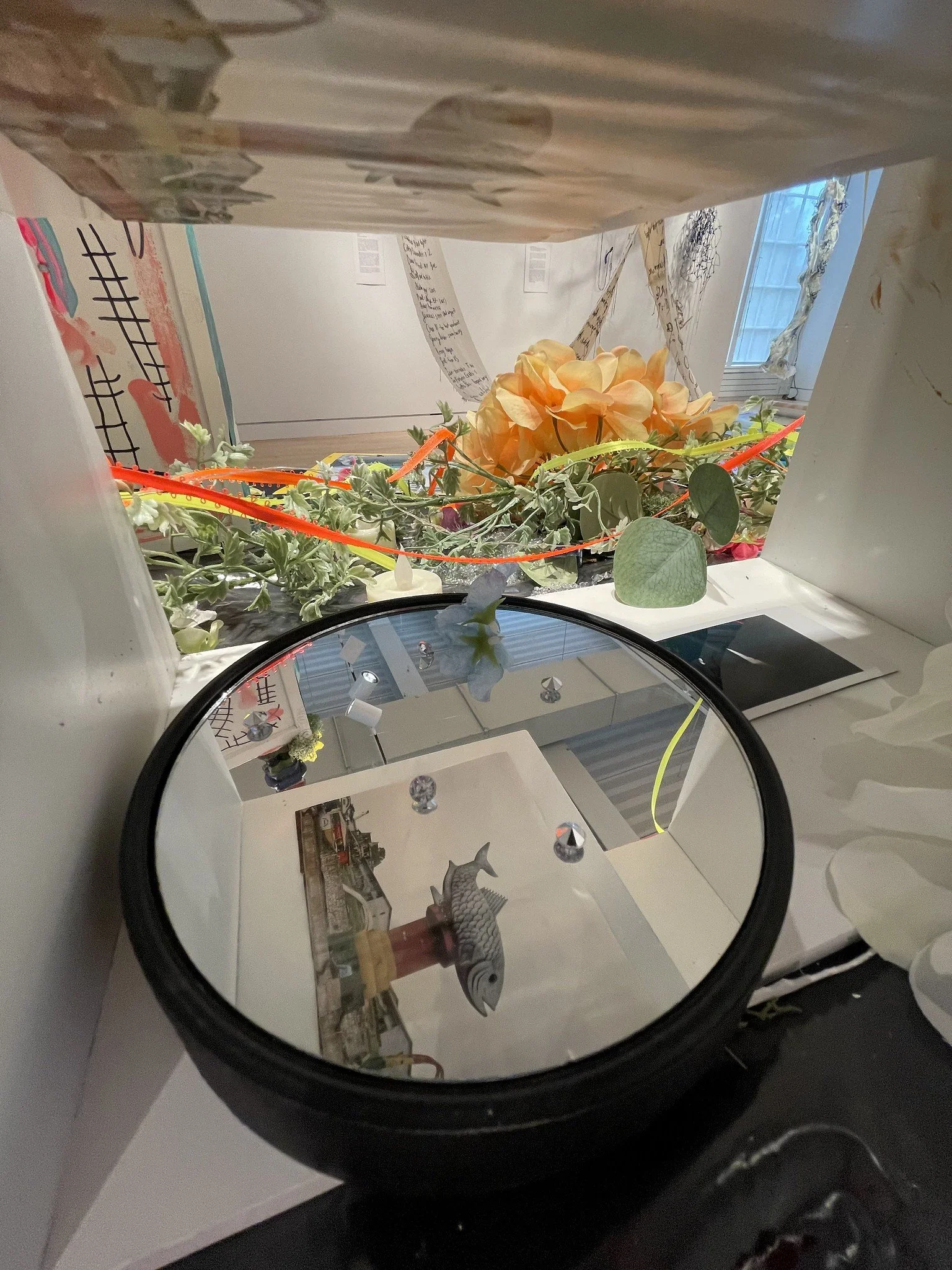 A documentation photo from Amanda Rose's Waystation Generation piece