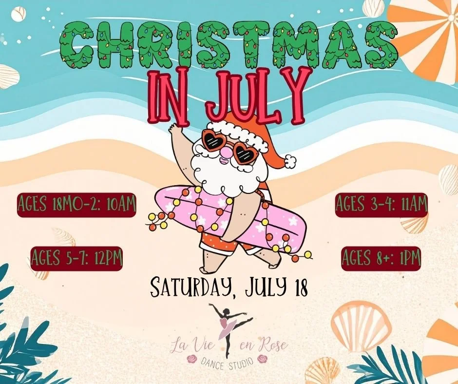 Toddler Hip Hop-Mas in July