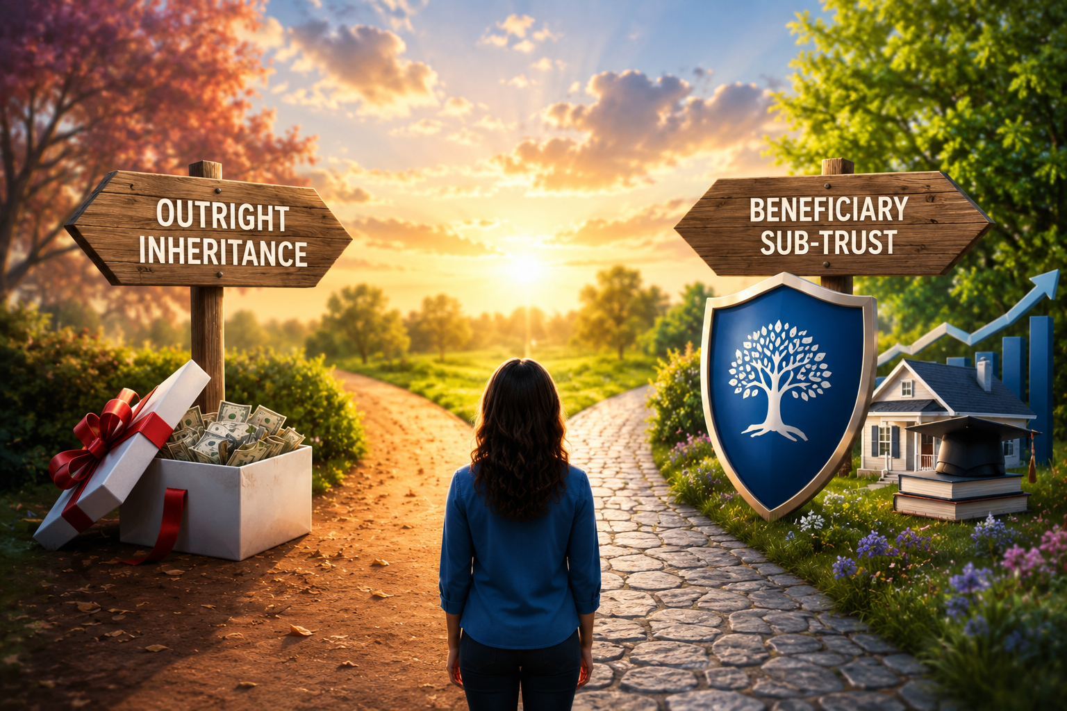 Should Your Beneficiary Receive Their Inheritance Outright or in a Trust?