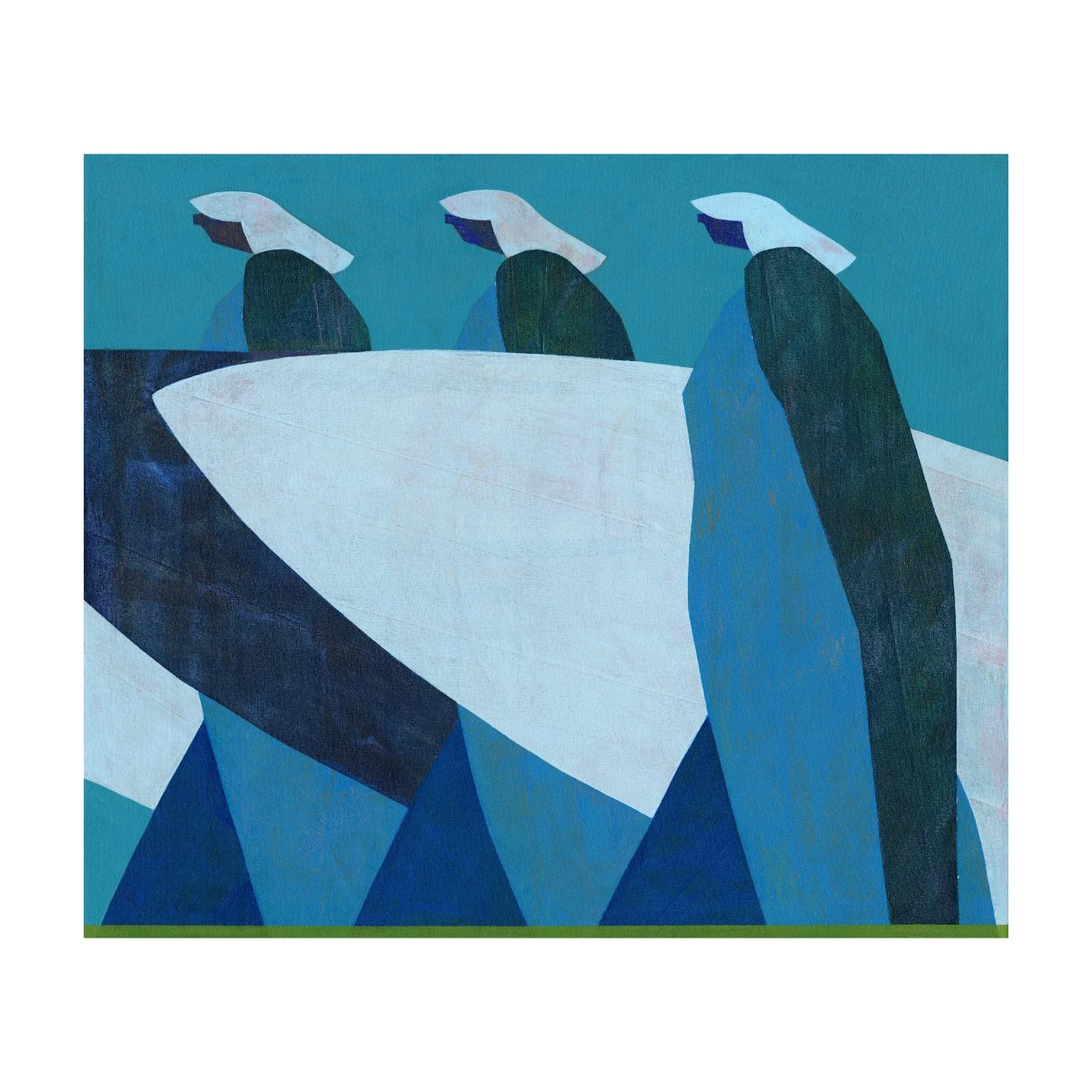 River's Run Into The Ocean — Limited Edition Print