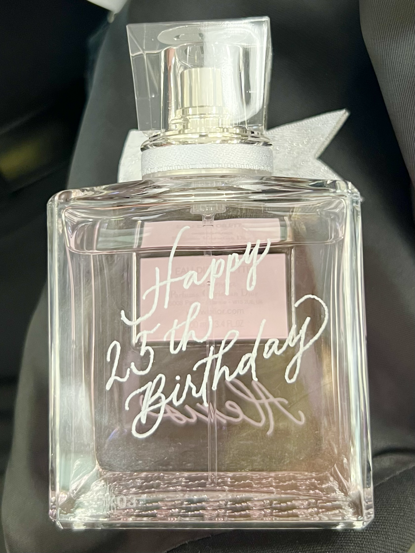 jina koh calligraphy Orange County engraver glass perfume bottle etching