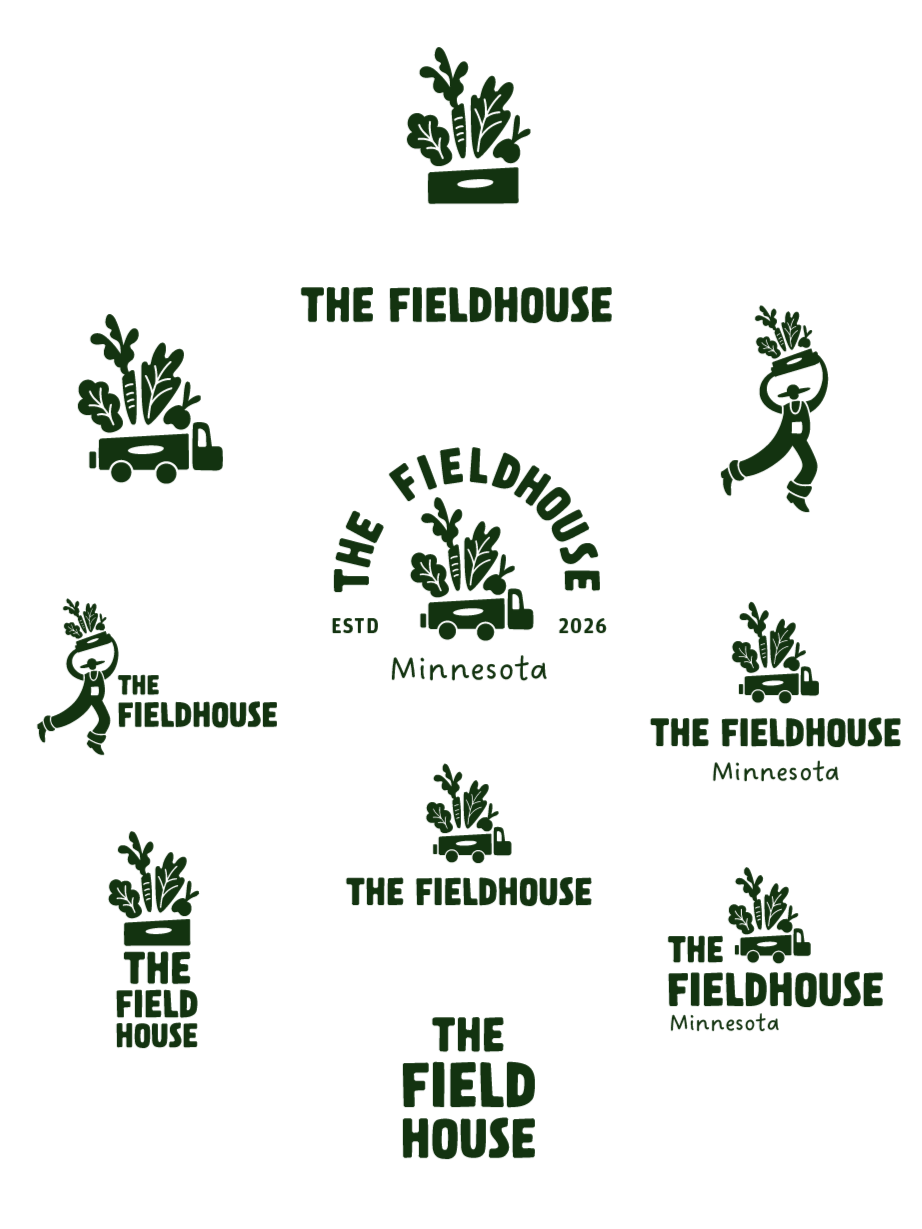 Non-profit logo suite.