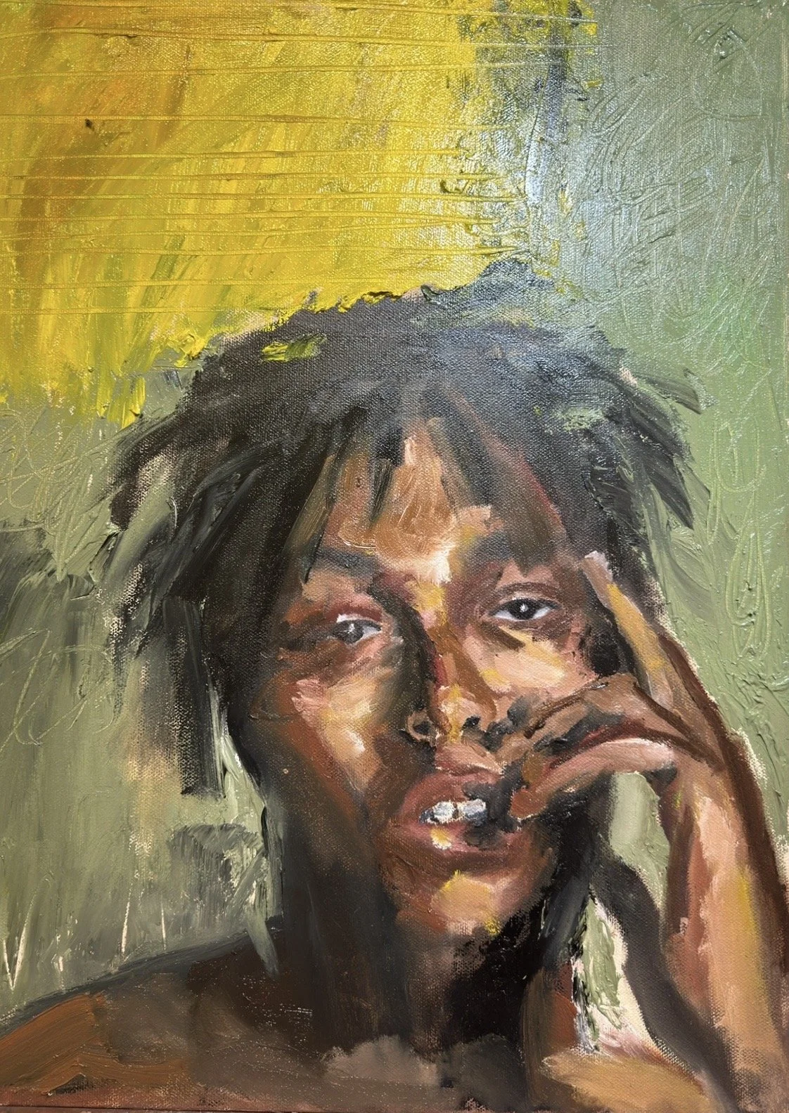 Justin, 2024, 16" x 20" [Private Collection]