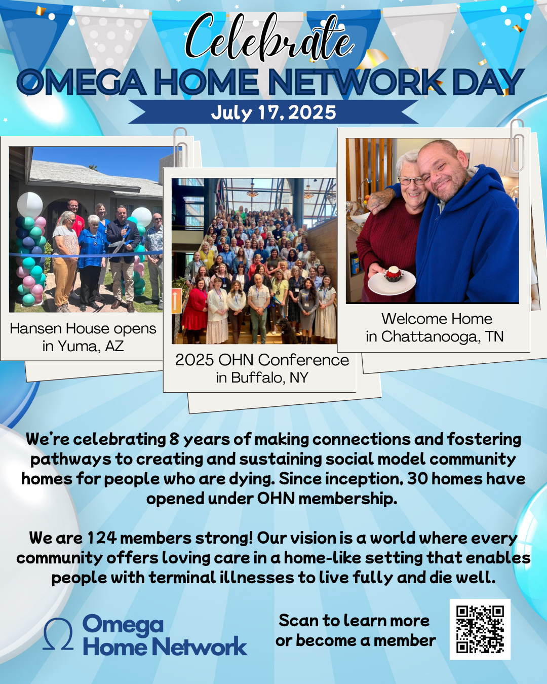 Omega Home Network Celebrates 8 Years