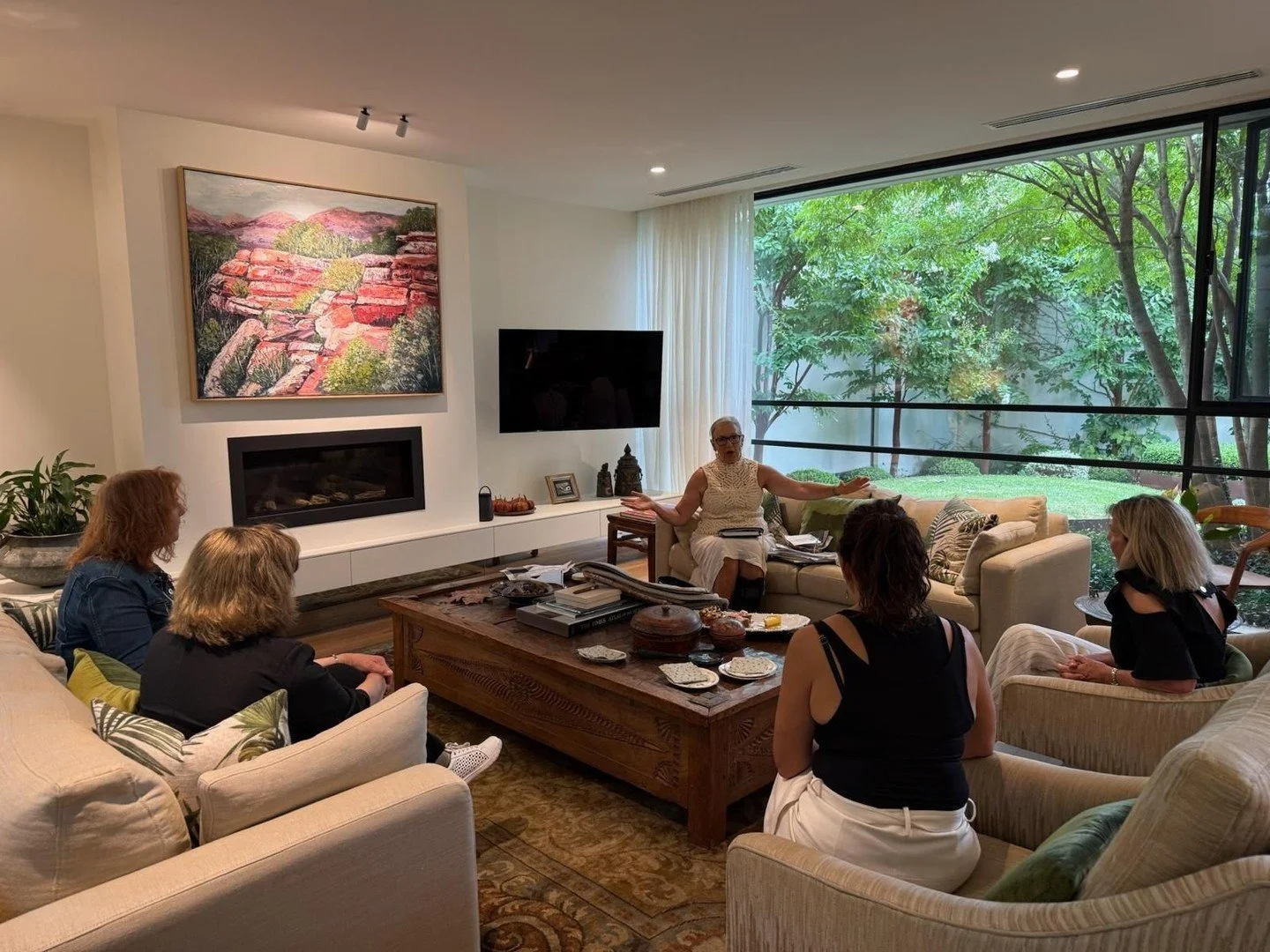 Thank you to all the designers who joined us for a beautiful morning tea and Design Trove presentation ✨⁠
⁠
A heartfelt thank you to Sue Sweeney @sweeneyinteriors for so generously hosting in her stunning home - the perfect setting to gather, connect