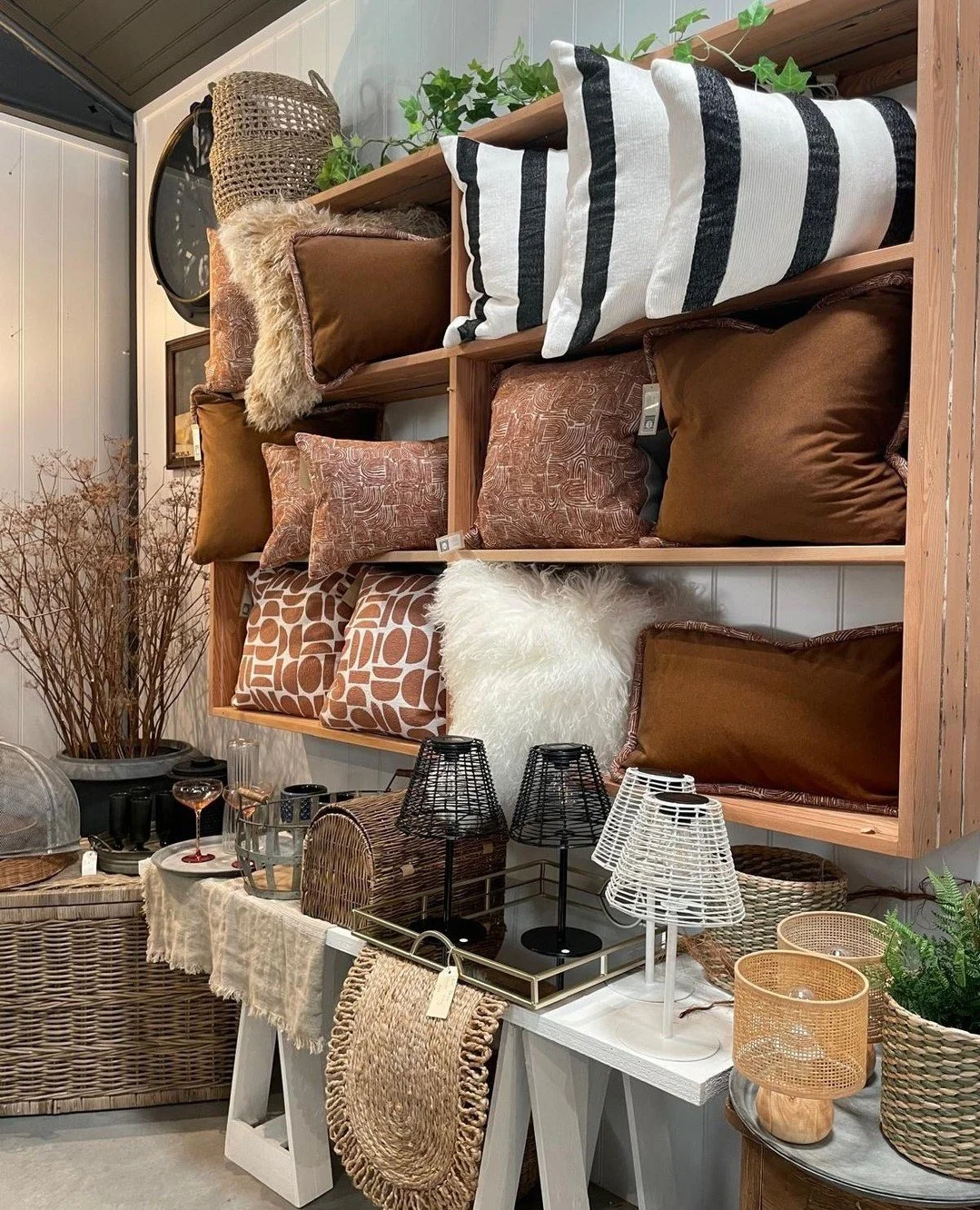 So nice to see @darcyandduke cushions beautifully on display at @jack.joyliving in Milton, NSW ✨⁠
⁠
A perfectly styled space showcasing texture and tone - we love seeing our collections come to life in inspiring stores like this. 🤍⁠
⁠
Enquire at www