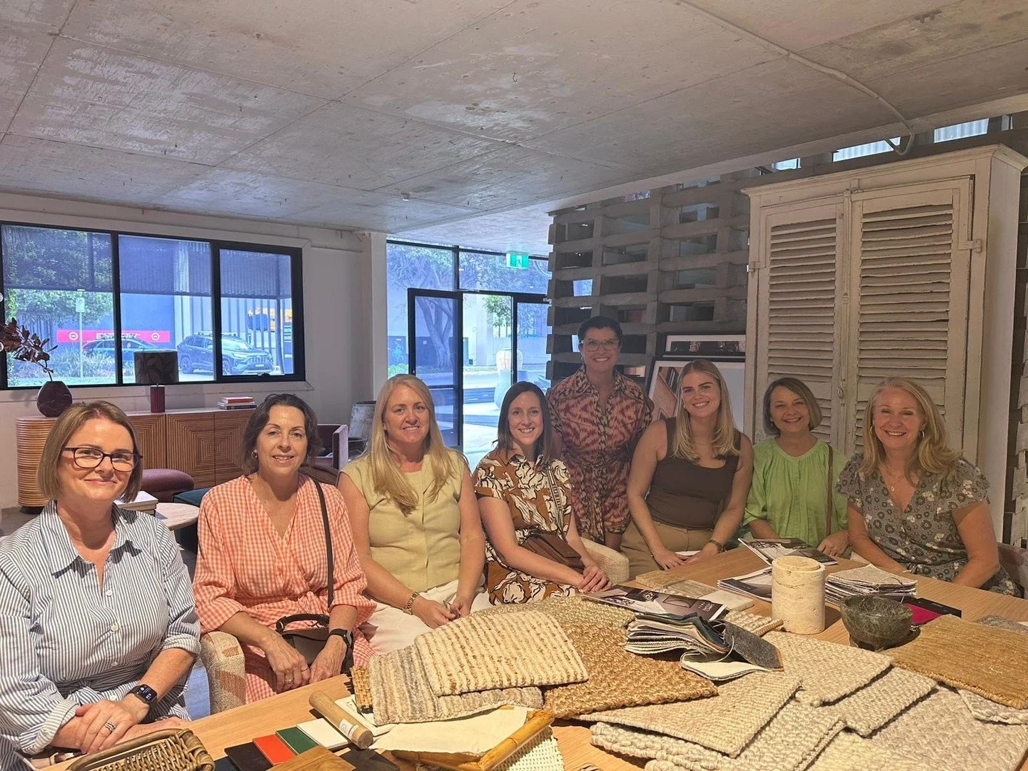 A beautiful designer presentation with Erich from @darcyandduke ✨⁠
⁠
Showcasing the latest collections to the design community, it was a wonderful opportunity to share inspiration, explore new pieces, and connect over a shared appreciation for though