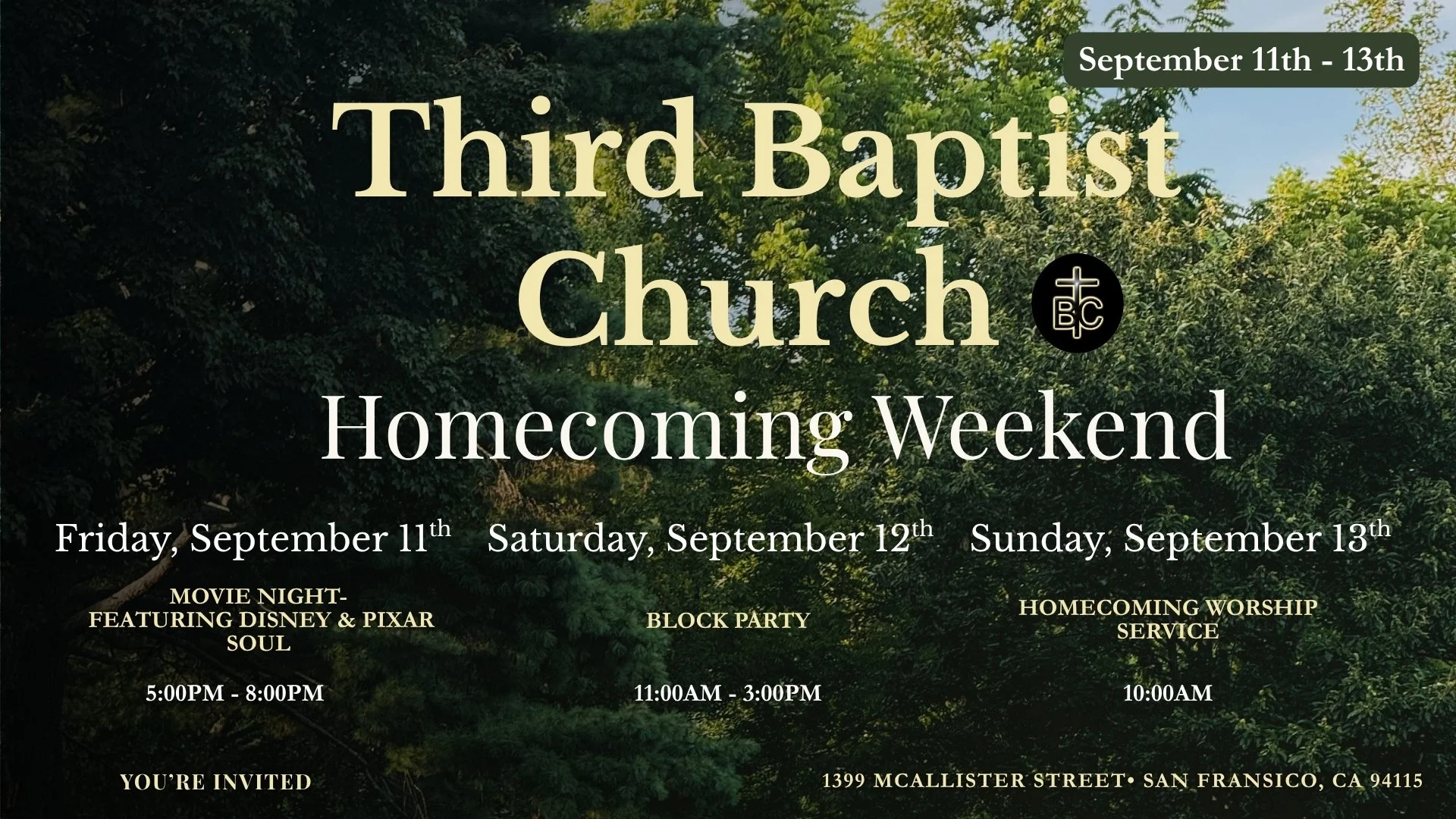 Homecoming Weekend 2026