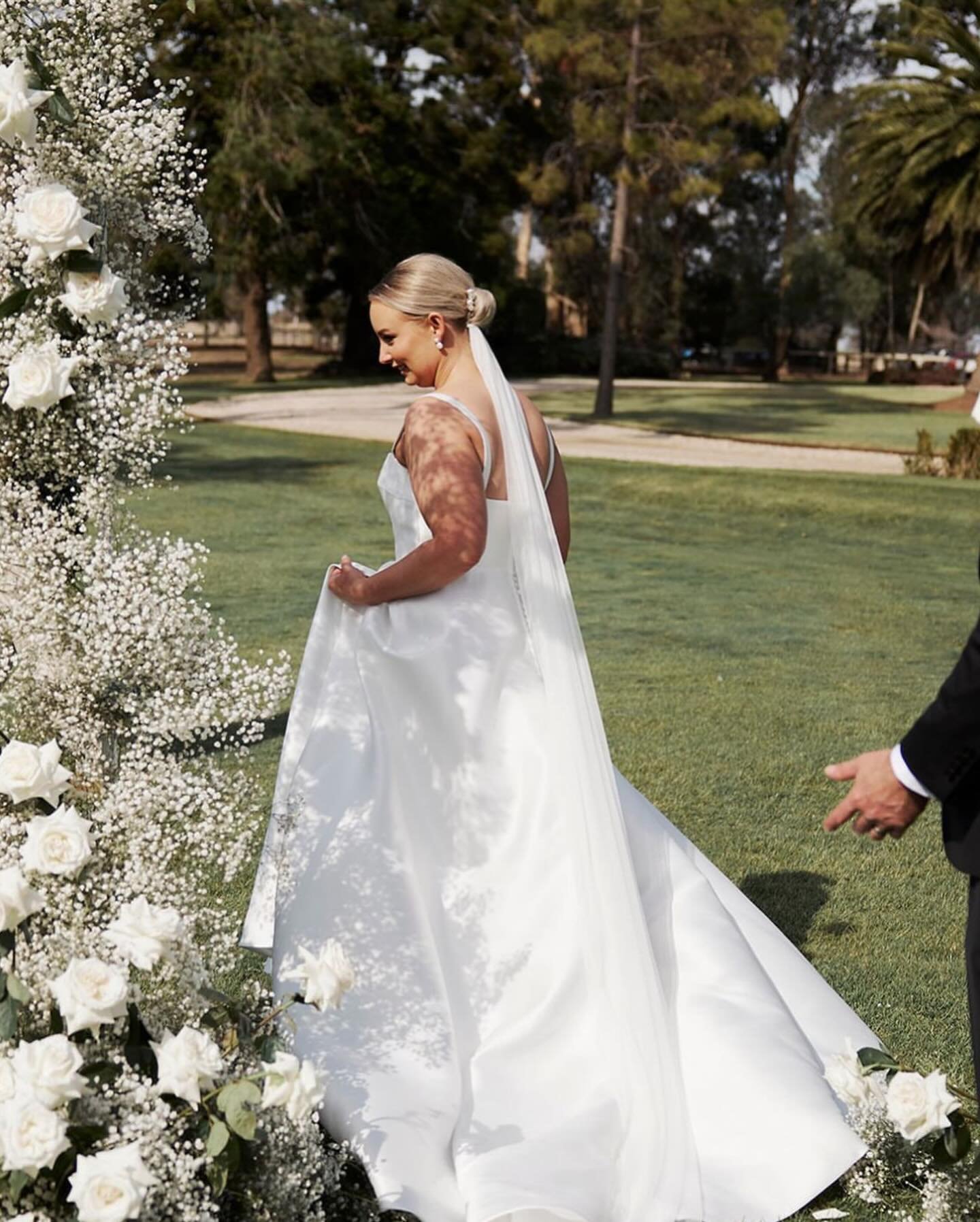 Ashlee &amp; Reuben! ❤️⁠

Look at this beautiful bride &amp; groom! 😍
⁠
Such a special day with so love, laughter and tears!⁠
It doesn&rsquo;t get much better than this. ⁠
The most beautiful couple, guests, venue and suppliers, it really was the dre