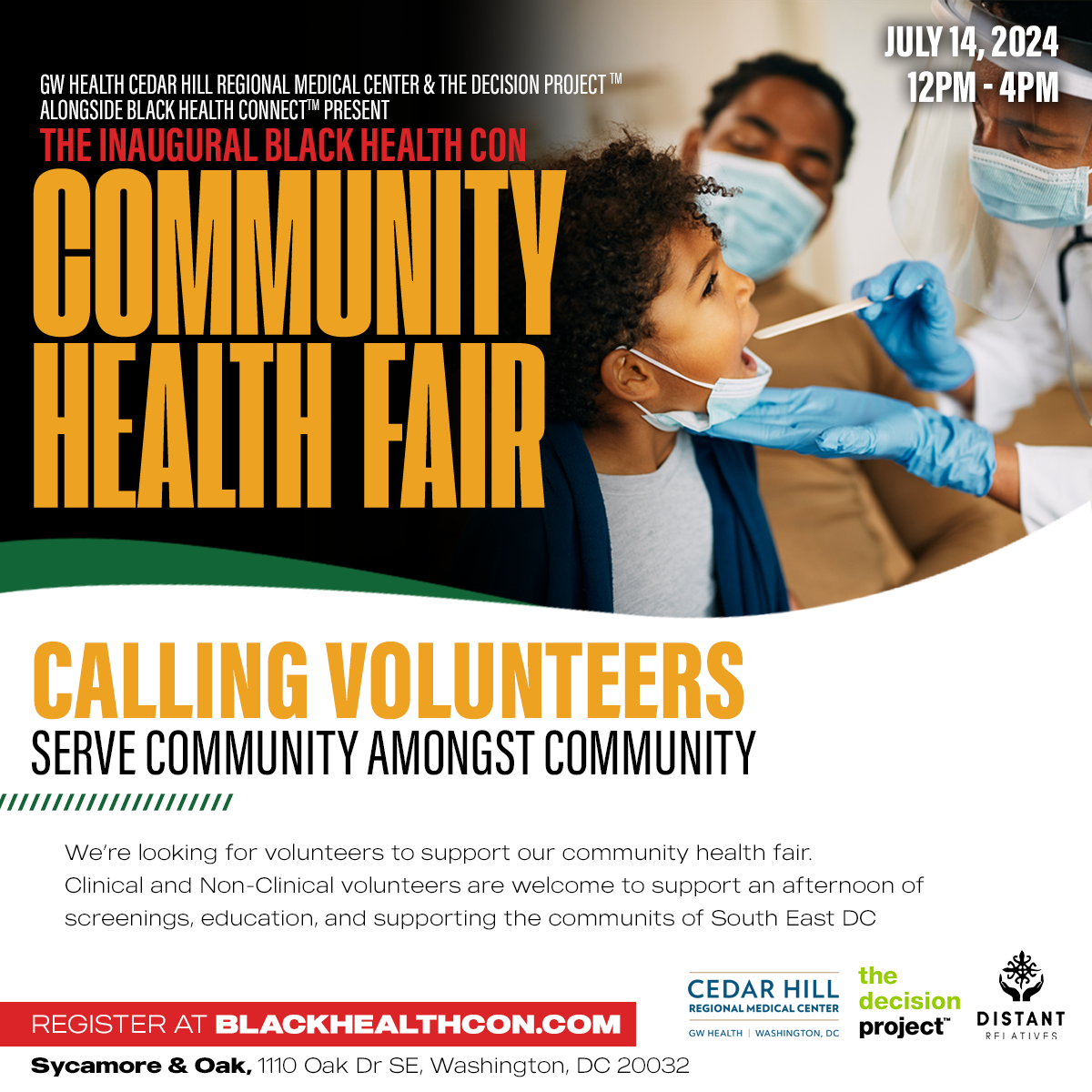 INaugural #BlackHealthCon Community Health Fair