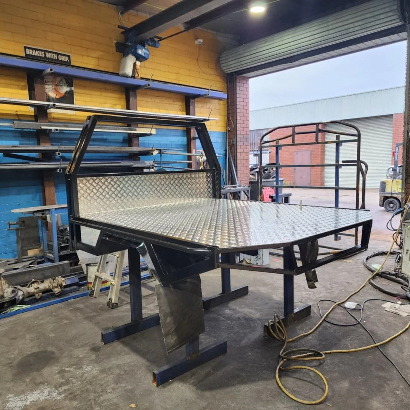 Creating a durable and stylish metal tray, one fabrication at a time!
Need a tray for your next big holiday, come see us and see what we can offer! 

#metalfabrication #welding #fabrication #metalwork #kustomfabrication #powdercoating #migwelding #ti