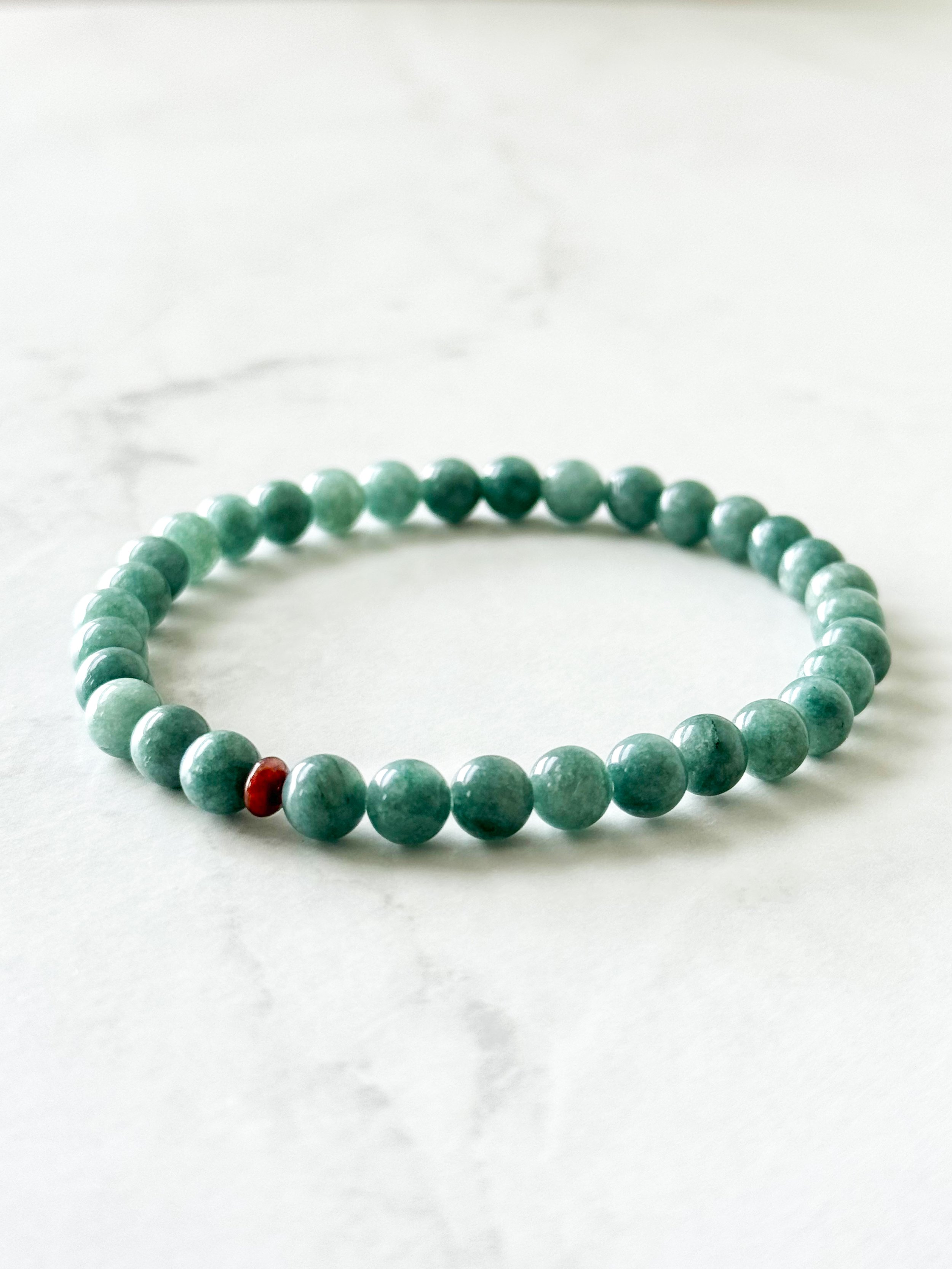 Burmese Jade - 33 Bead Tasbih Bracelet