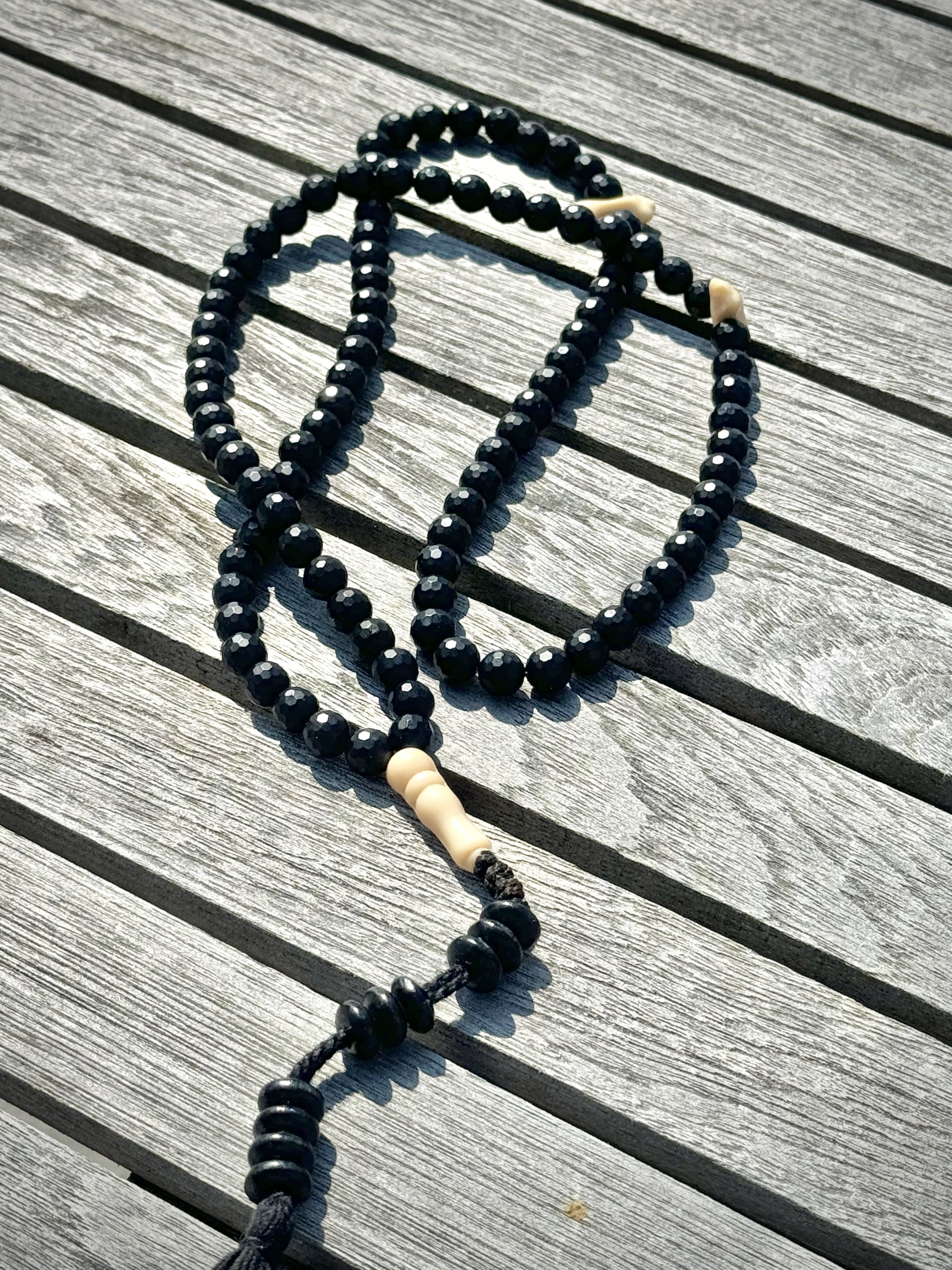 Black Onyx - 99 Bead Tasbih