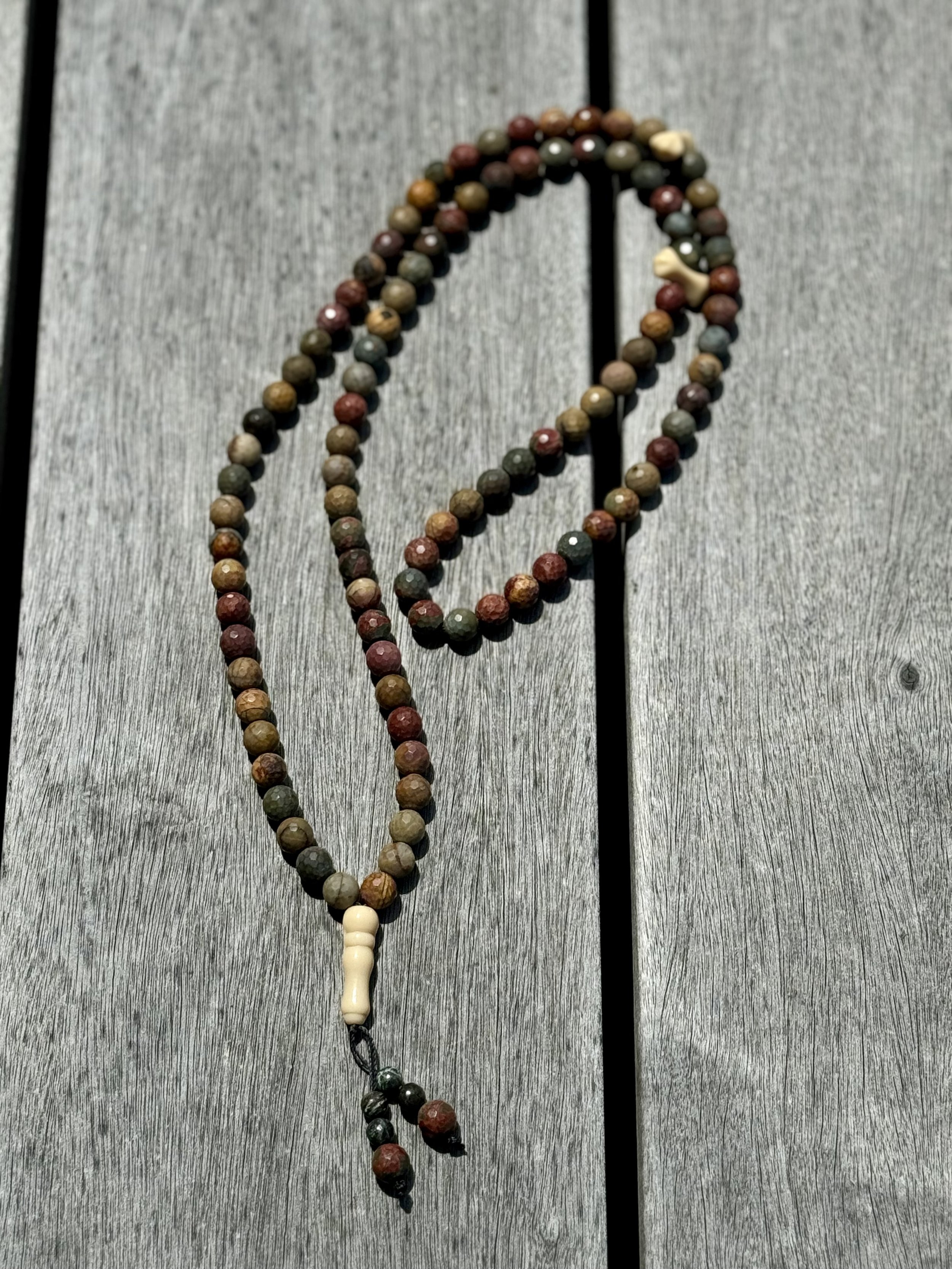 Red Creek Jasper - 99 Beas Tasbih