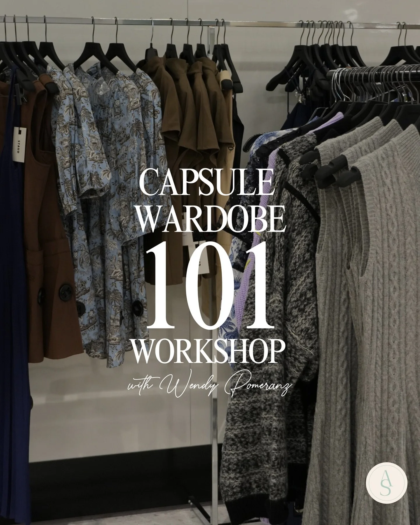 Ever look at your closet and feel like you have nothing to wear&hellip; even though it&rsquo;s full? 👀

That&rsquo;s exactly why I&rsquo;m hosting a Capsule Wardrobe 101 Workshop and I&rsquo;d truly love for you to join me.

This is a relaxed, intim