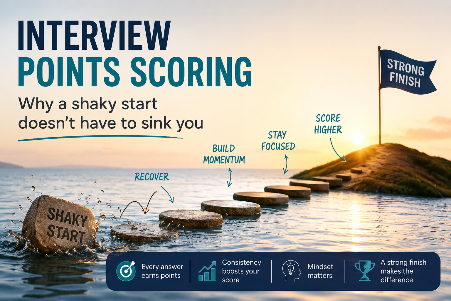 Why one bad answer in an interview doesn’t have to kill your chances.