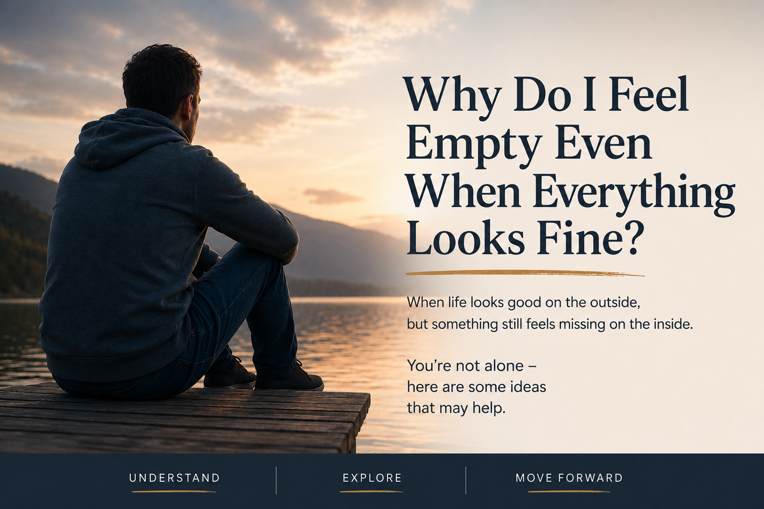 Why Do I Feel Empty Even When Everything Looks Fine?