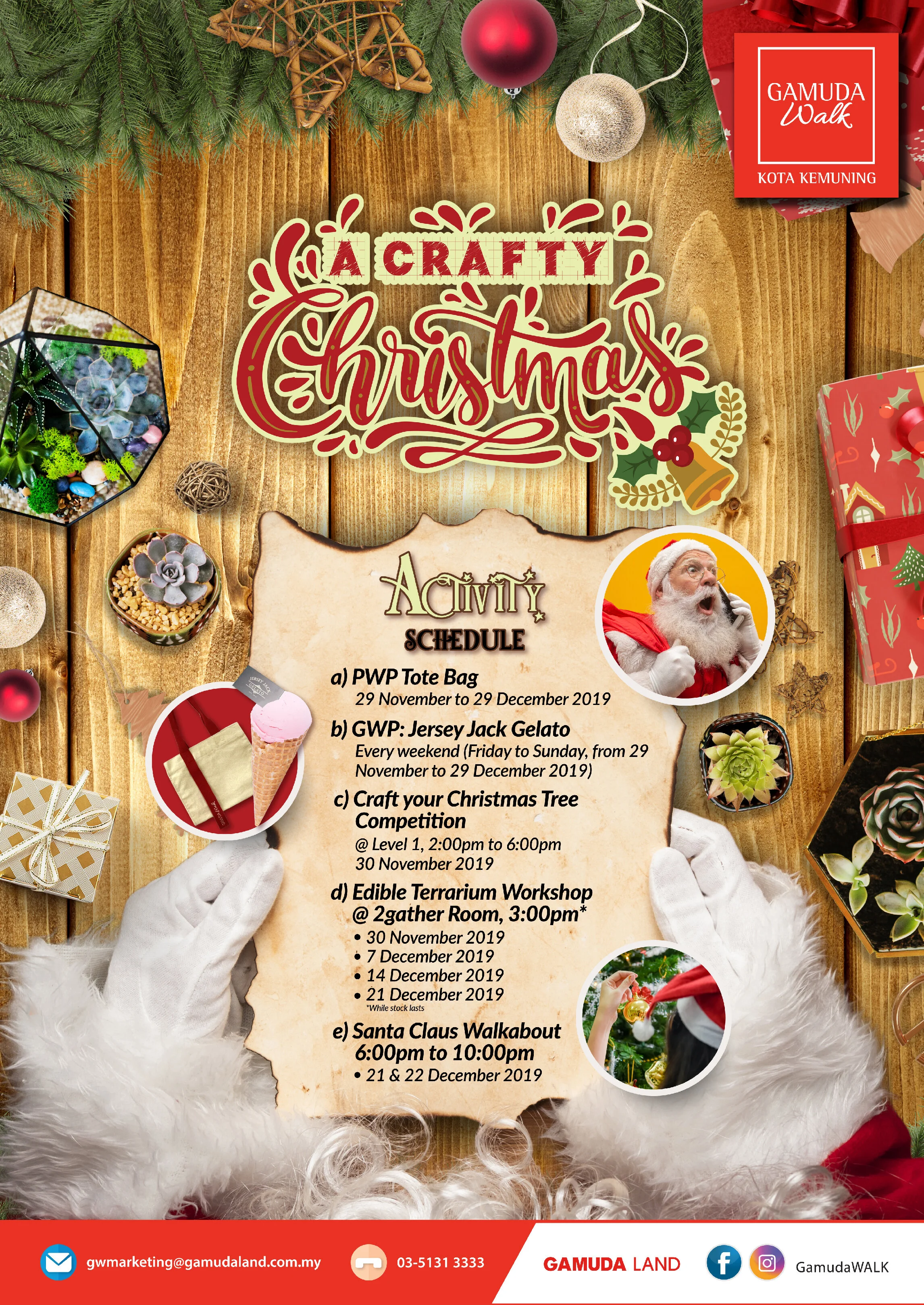 Gamuda Walk Christmas Activities
