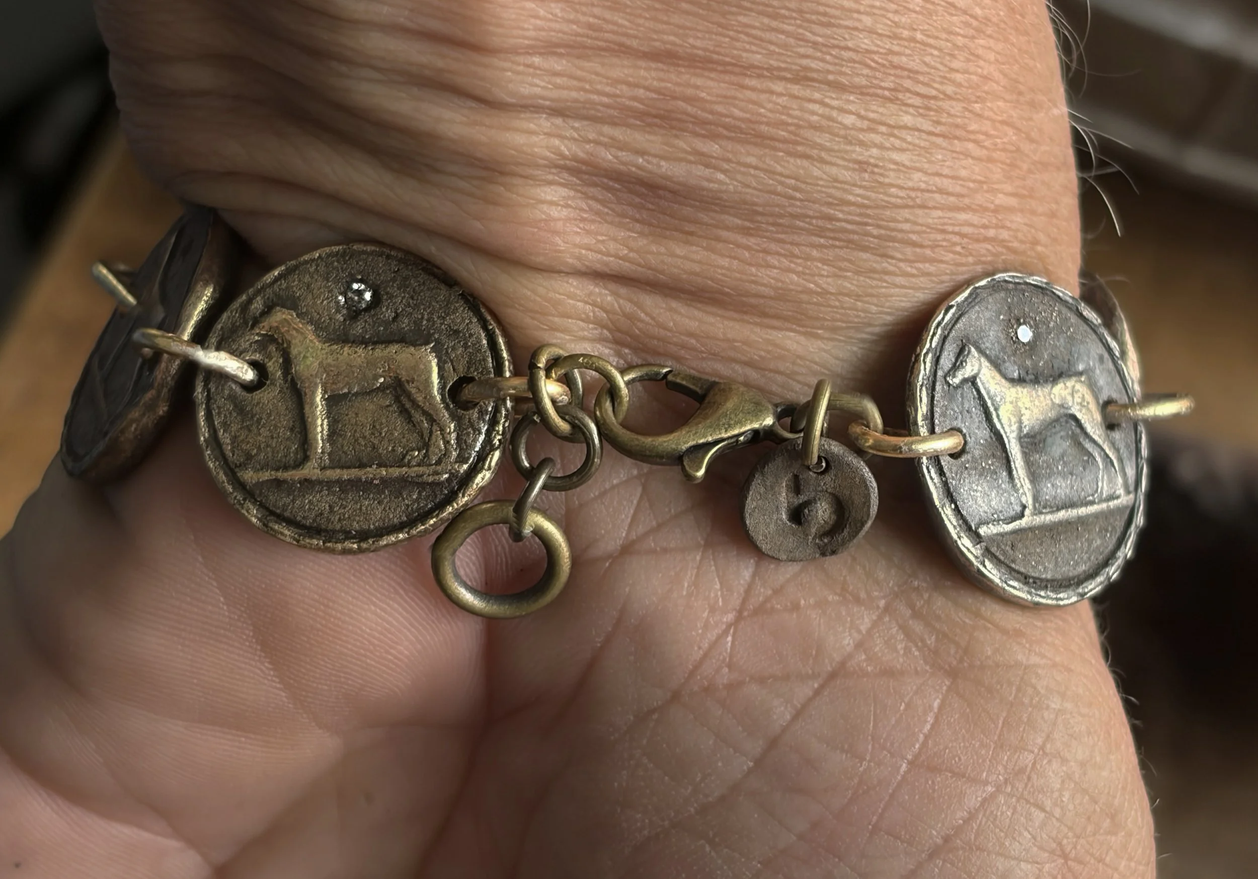 best-in-show-dog-bracelet-bronze-gemstone-backside-clasp-biedley-studio.jpg