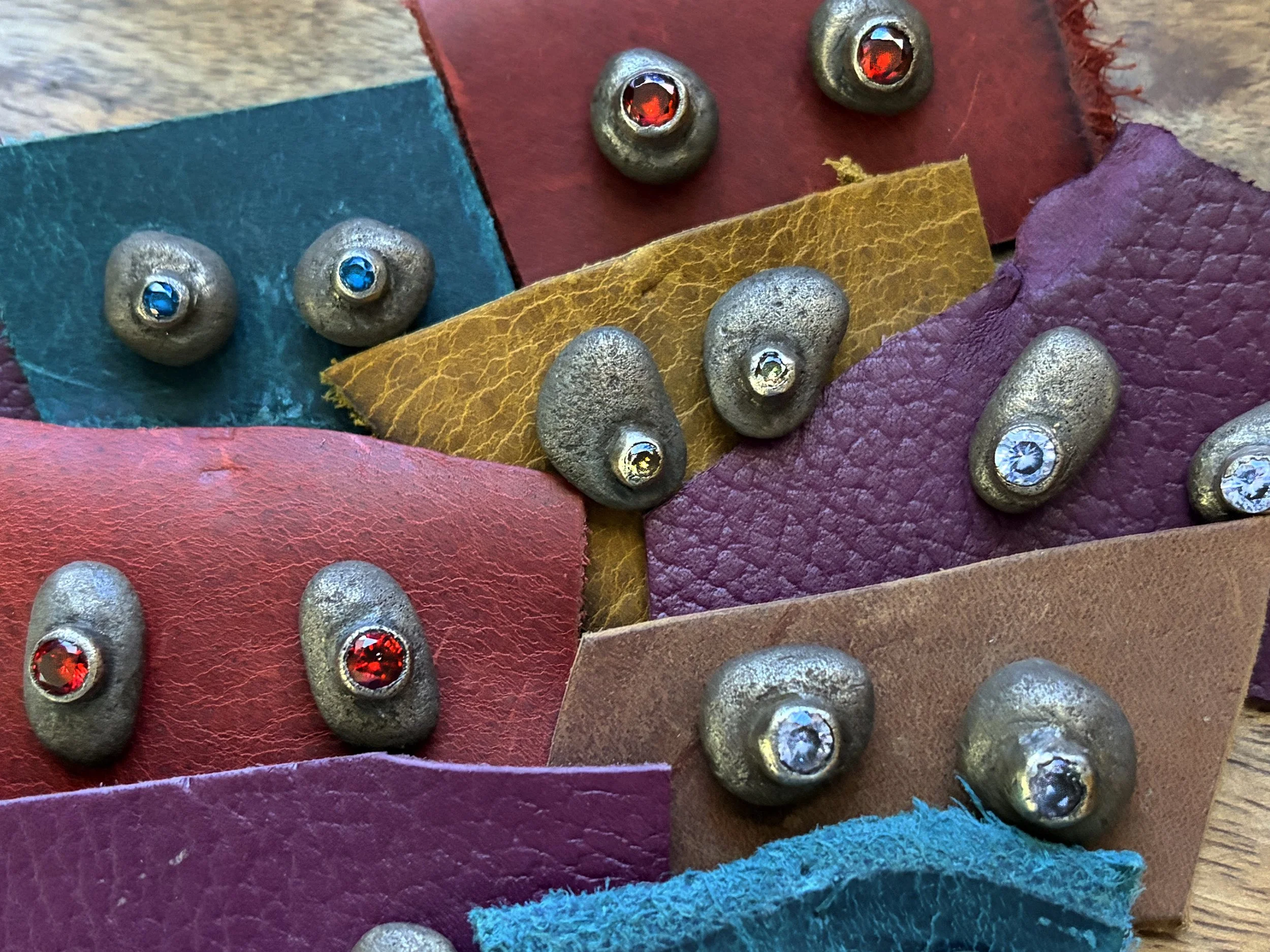 river-rock-stud-earrings-bronze-all-shapes-colors-gemstones-birdley-studio.jpg