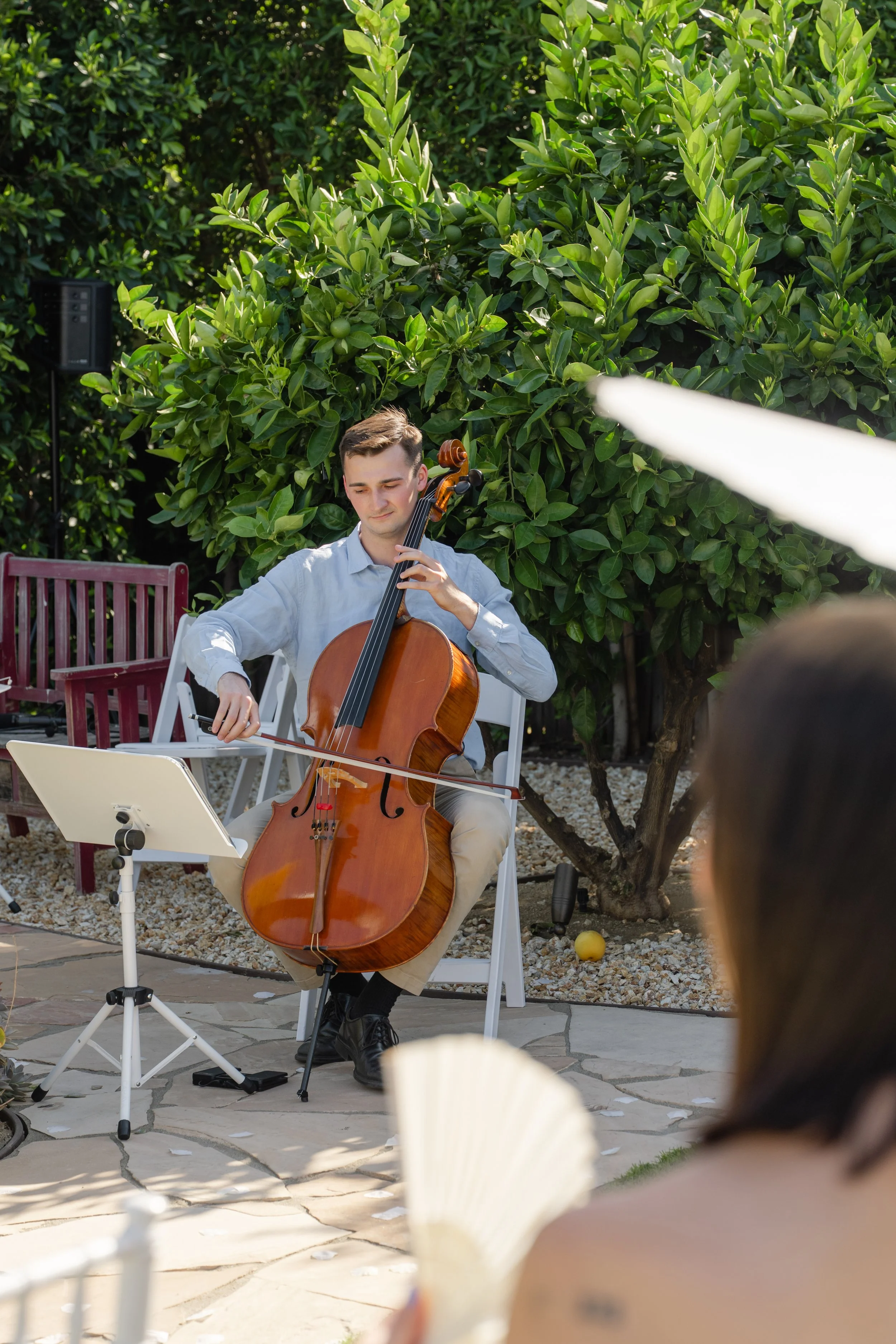 Solo Wedding Cellist. Los Angeles, Santa Barbara, Santa Monica, Orange County, California