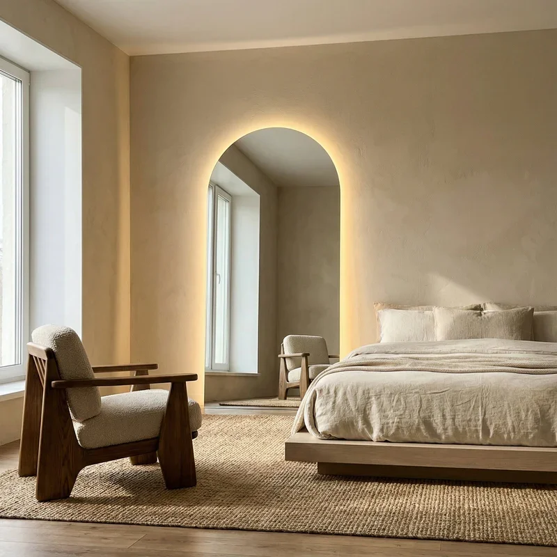 arlo-mini-led-arch-mirror-warm.webp