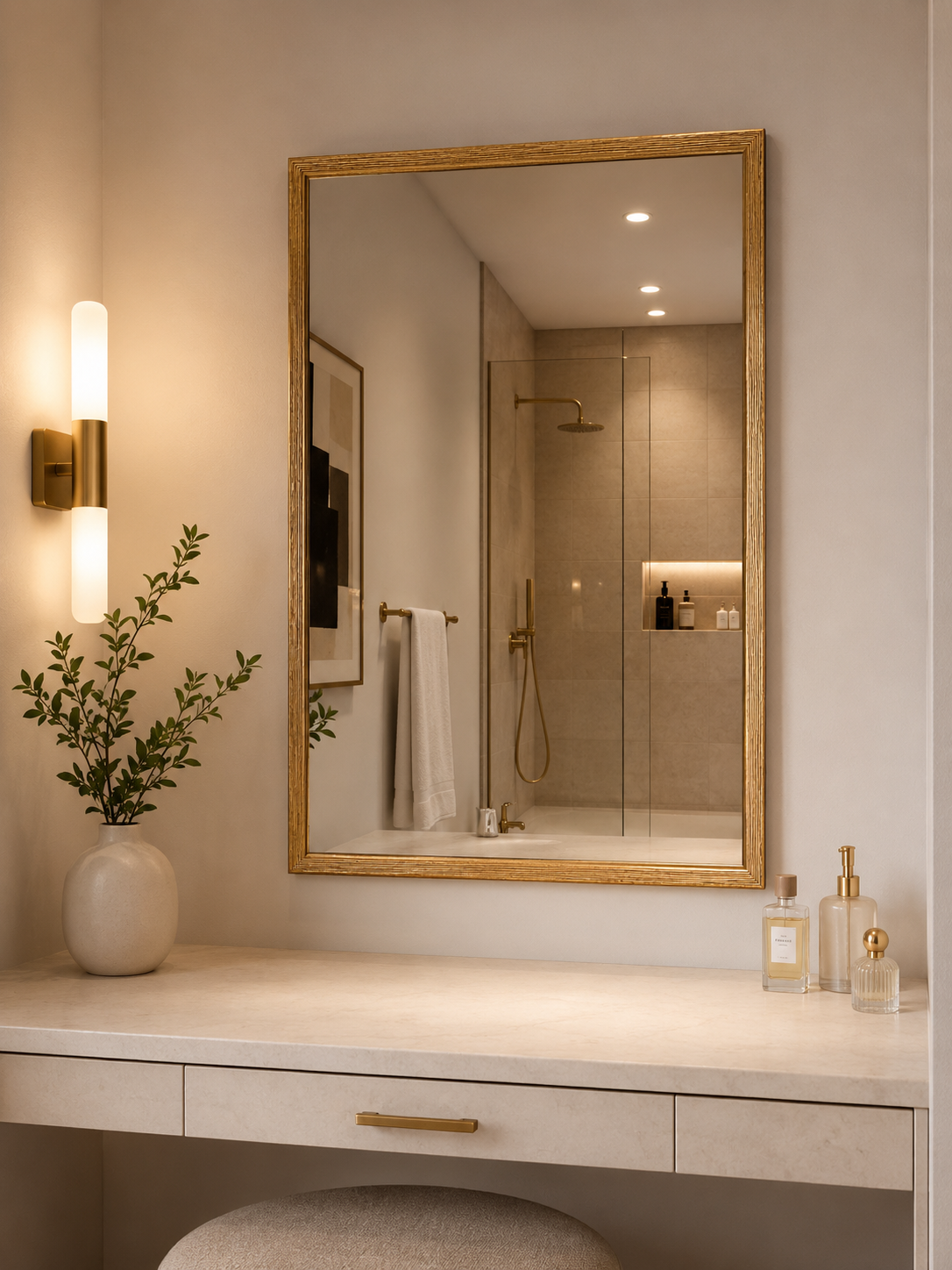 Aurum Gold Mirror