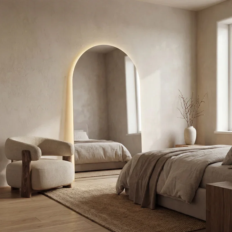 Arlo | LED Arch Mirror