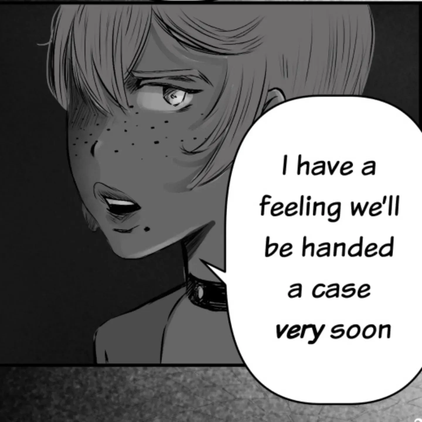 Today marks the end of chapter 1 on my website leaving a hint of what to expect in chapter 2 😉
.
Chapter 2 will start on November 2... And I think there will be a slight change in schedule... Might be uploading 2 pages per week 😁 will see...

To re