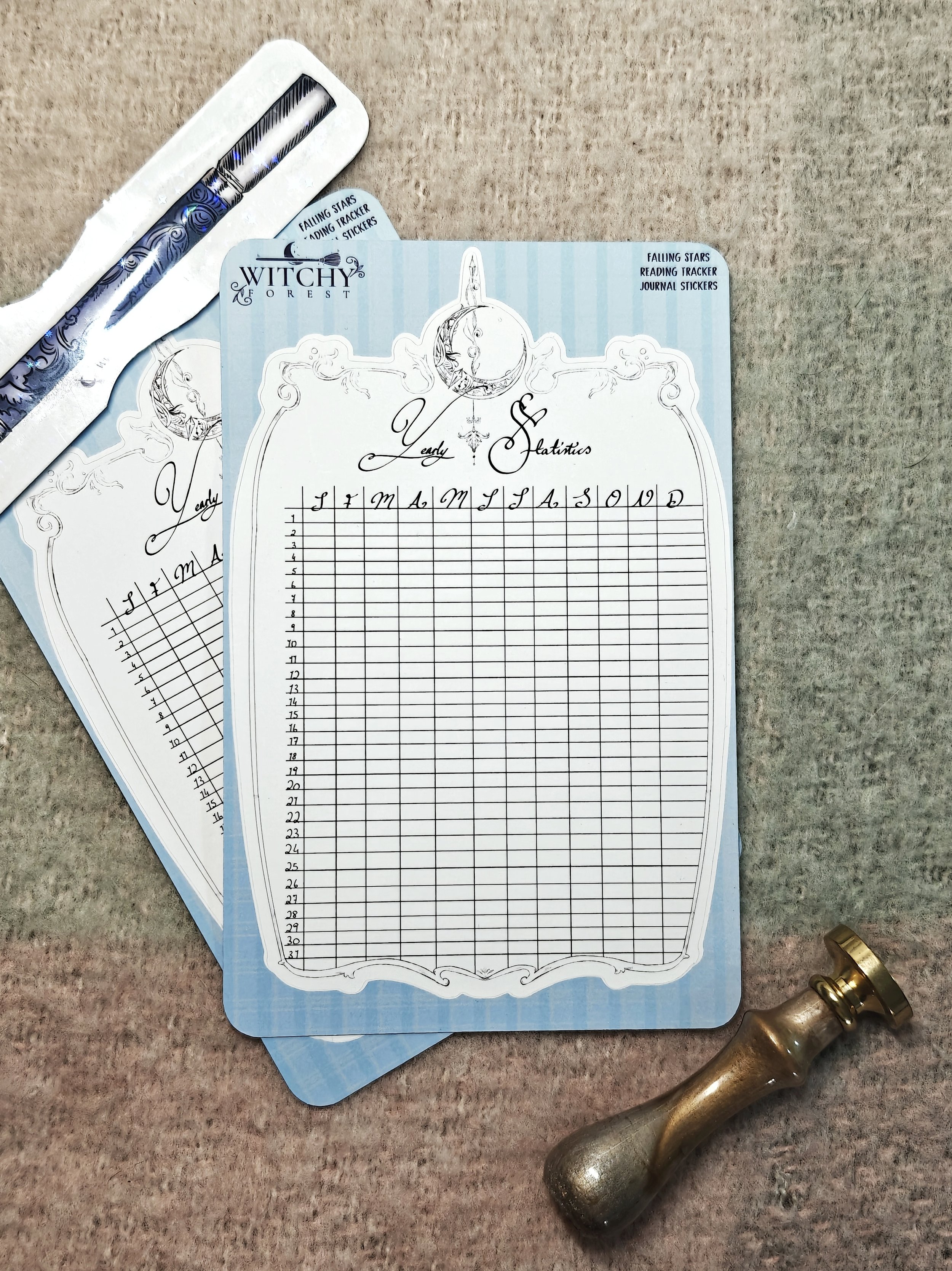 Reading Tracker - Journal Sticker