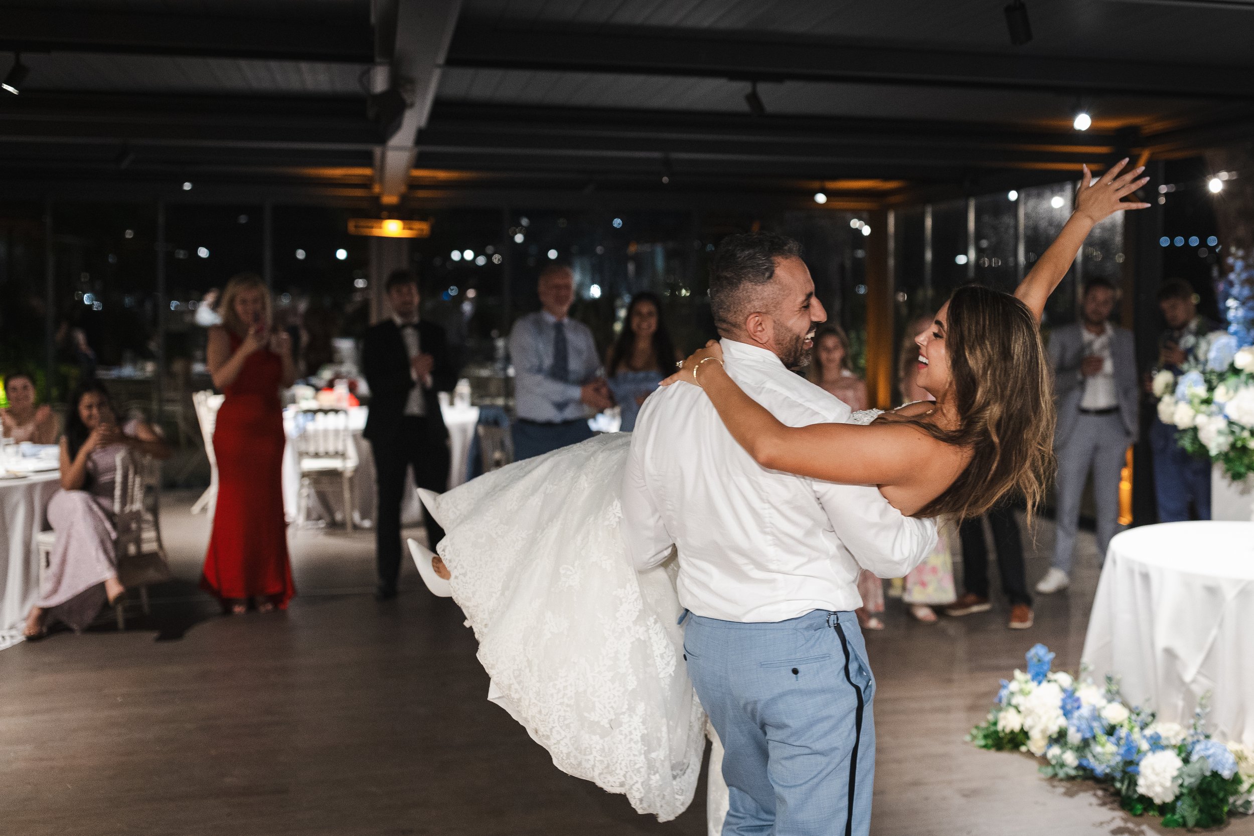 First dance in Villa Geno, Lake Como