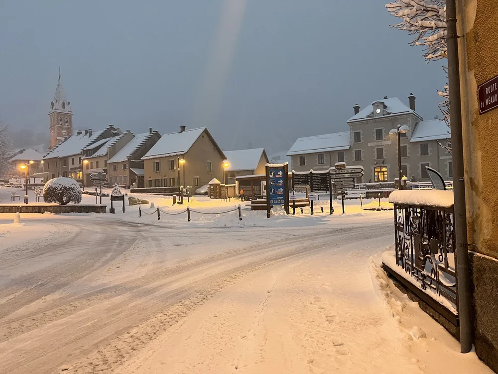 Méaudre après une belle chute de neige