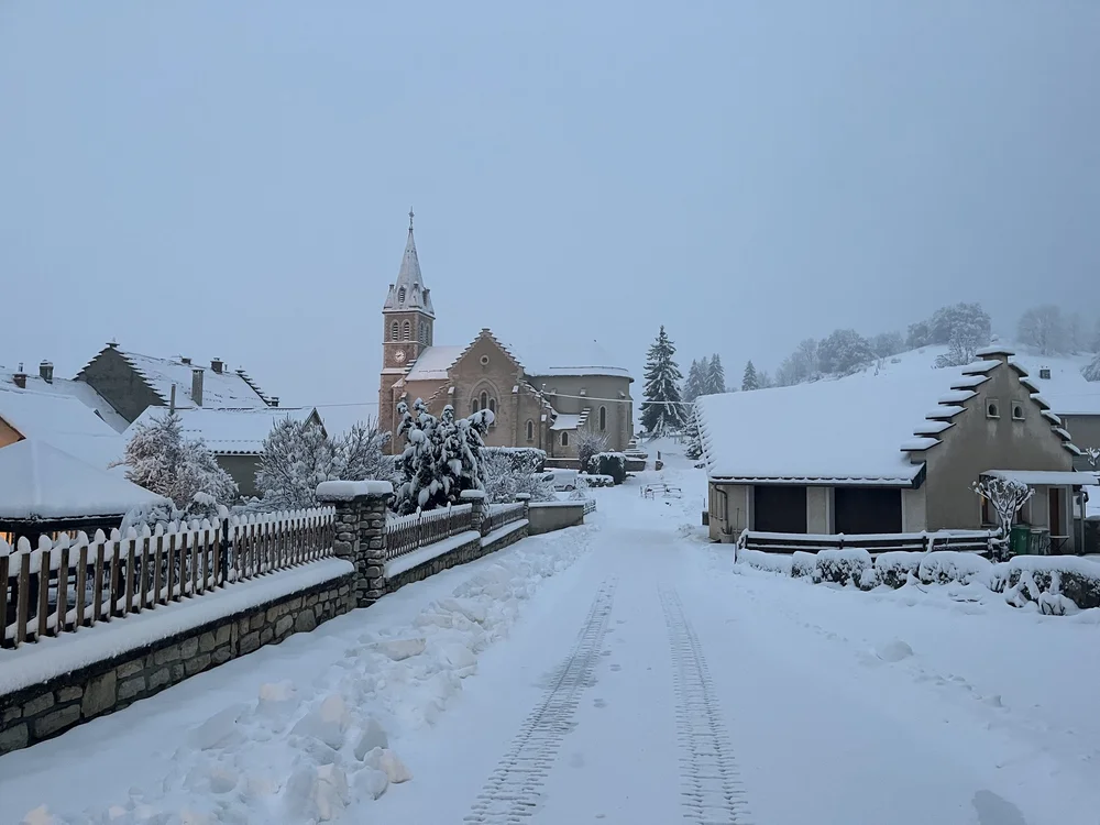 Méaudre sous la neige