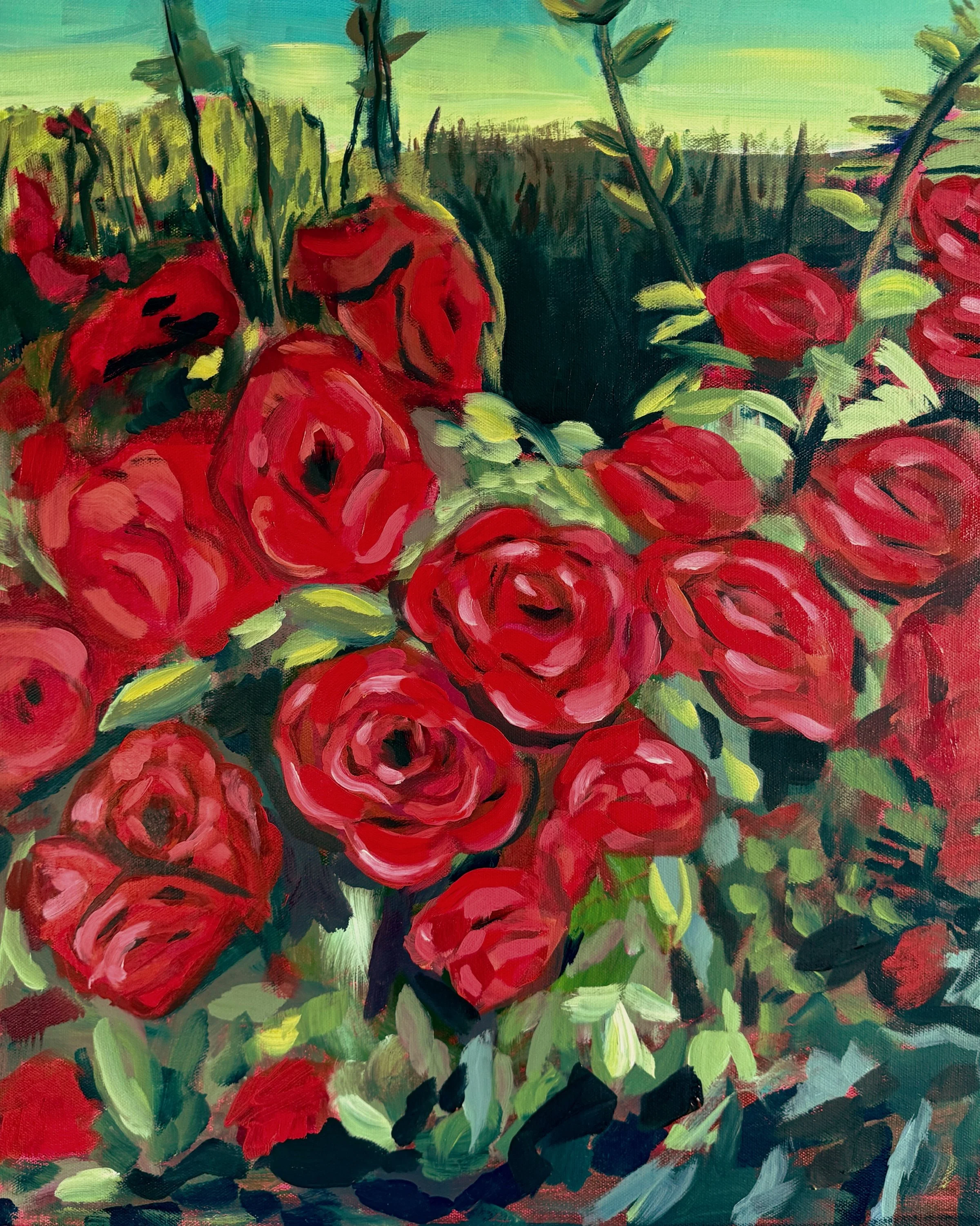 Stop and Smell the Roses Print