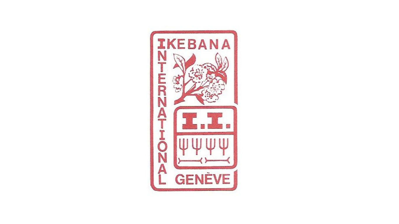 Démonstration de calligraphie pour Ikebana International Genève