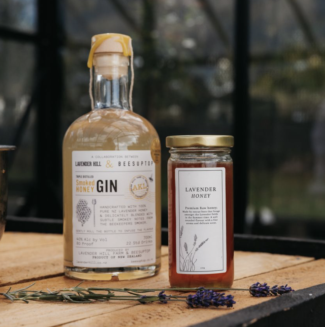 Honey Gin: Bees Up Top x Lavender Hill