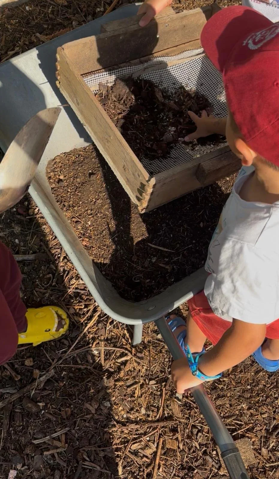 atelier compost, jardin des Possibles