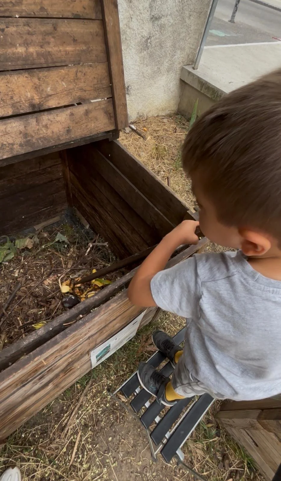 compost urbain, jardin des Possibles