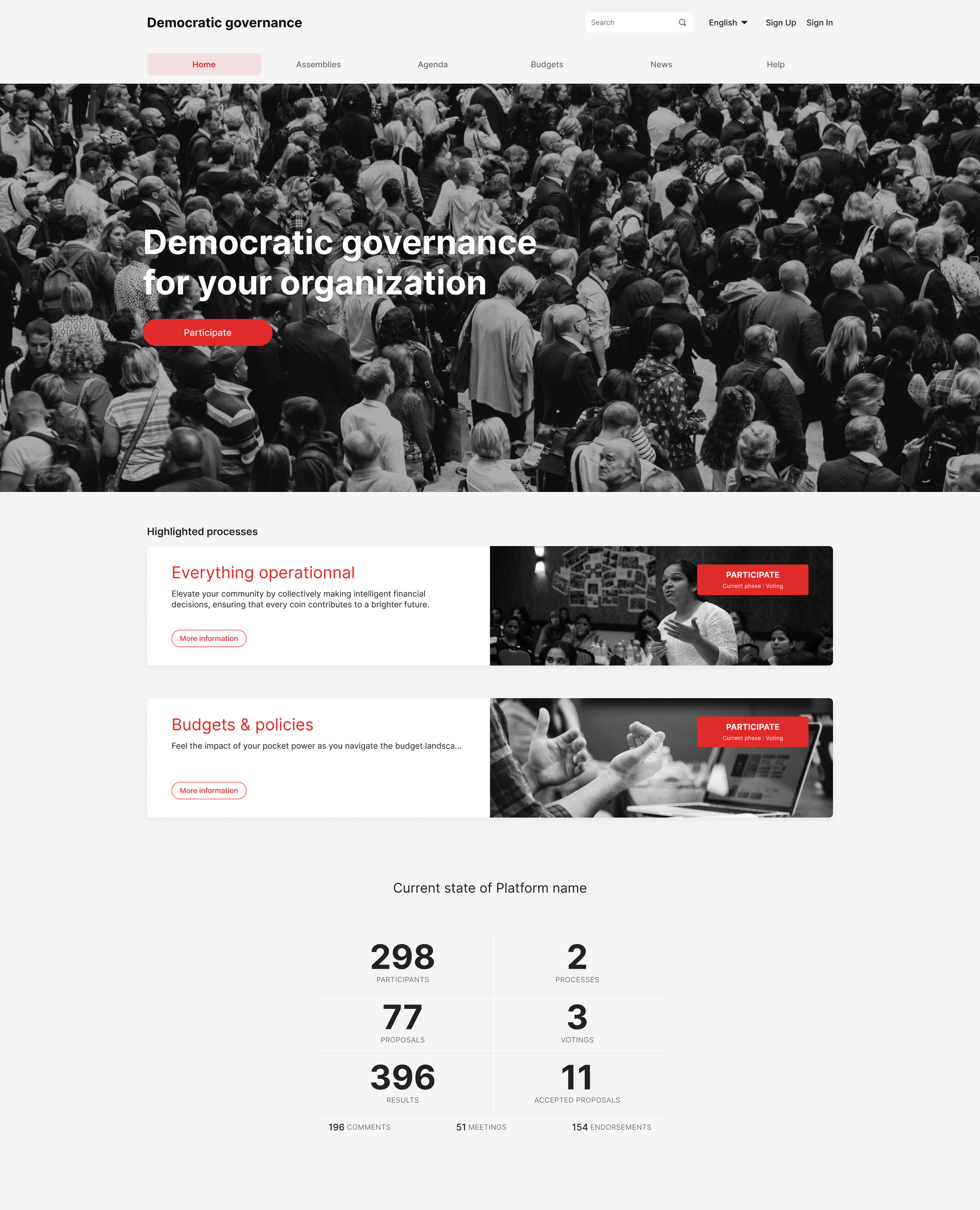 Govern your organization democratically