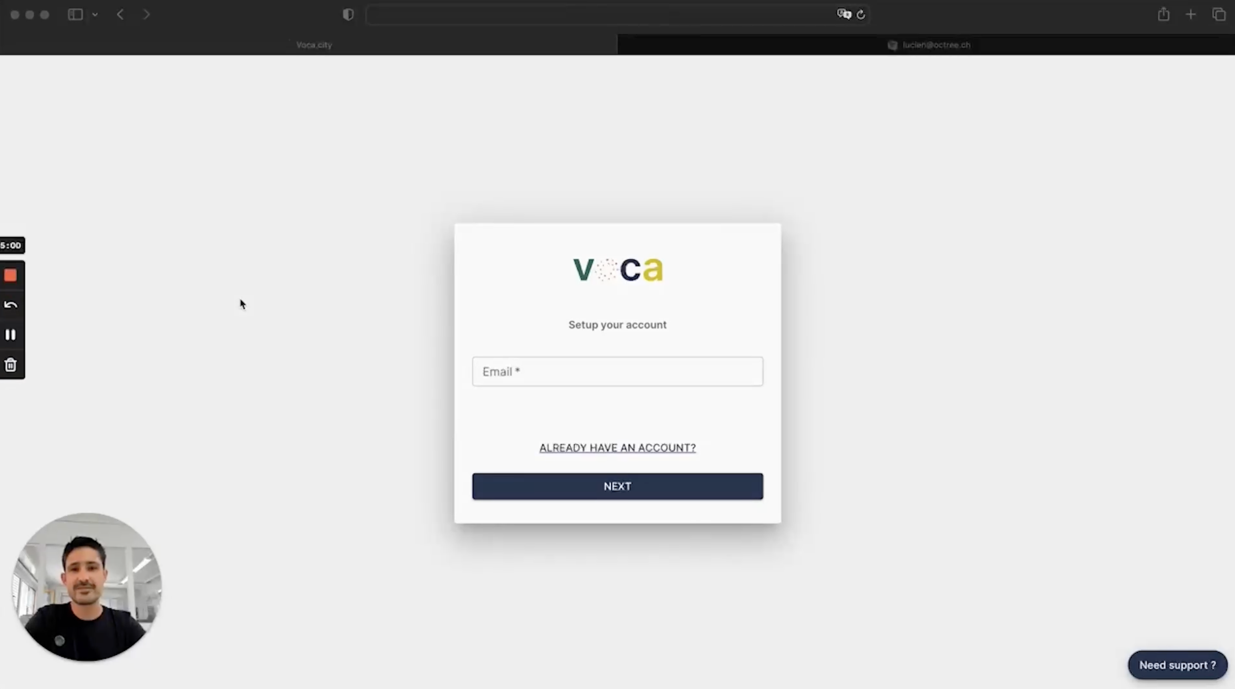 Demonstração: lançando uma plataforma Decidim em minutos