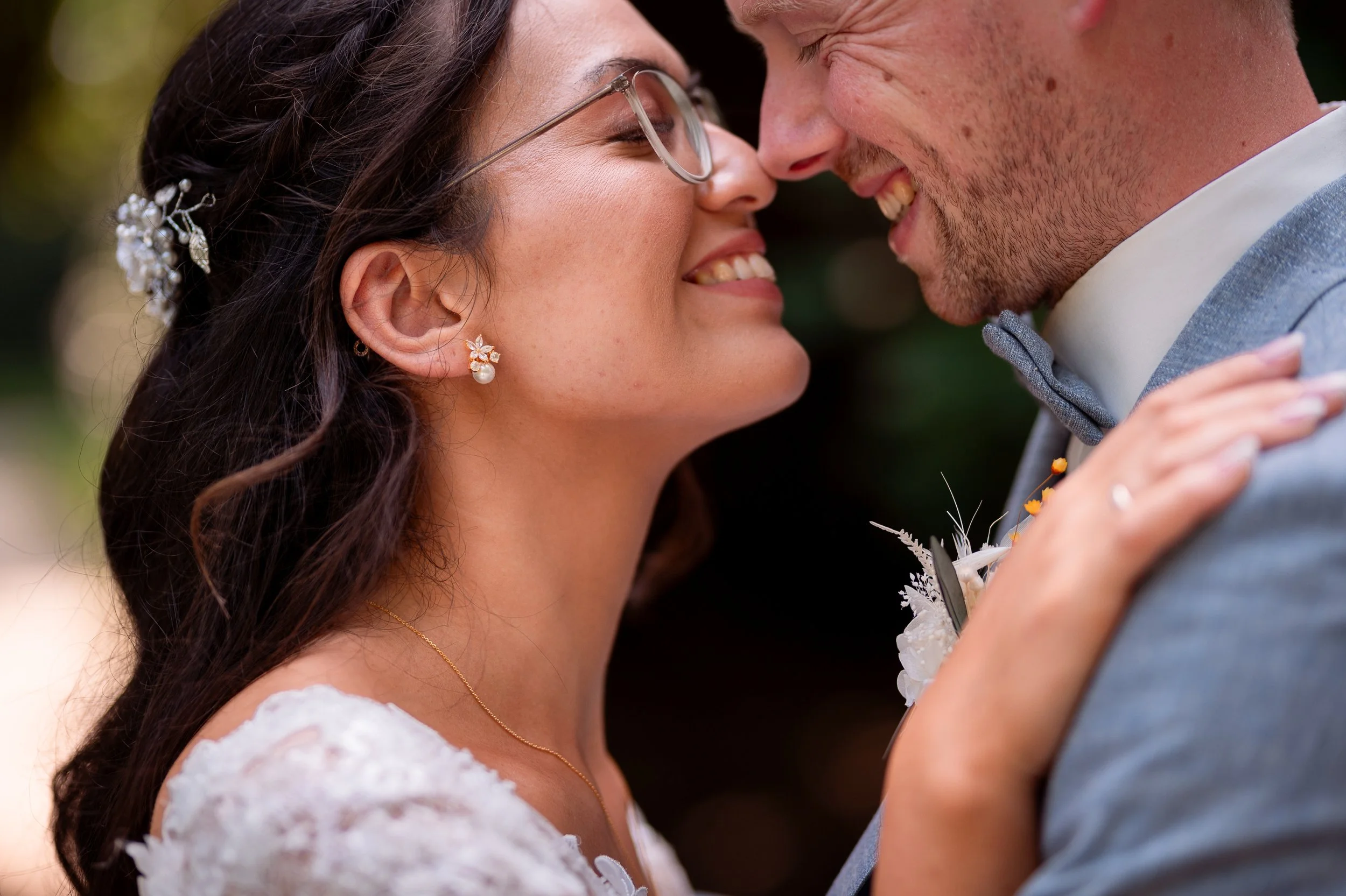 Hochzeitsfotograf Momentaufnahme Verheiratet Norden Lütetsburg Schlosspark Hochzeitsfotografin