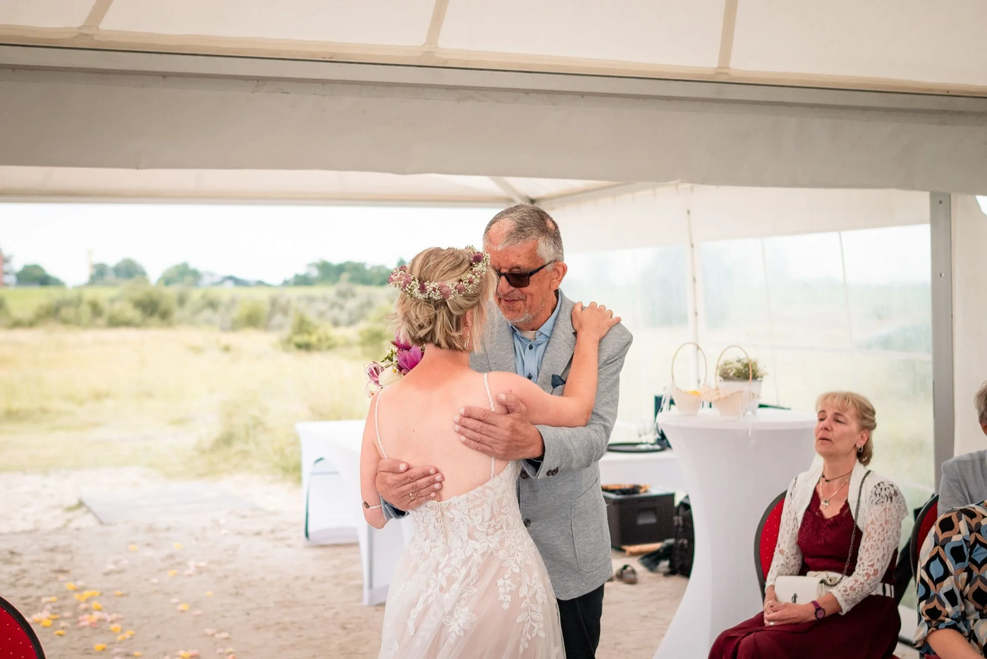 Hochzeitsfotograf Schillig Strandhochzeit standesamtliche Trauung Hochzeitsfotografin 