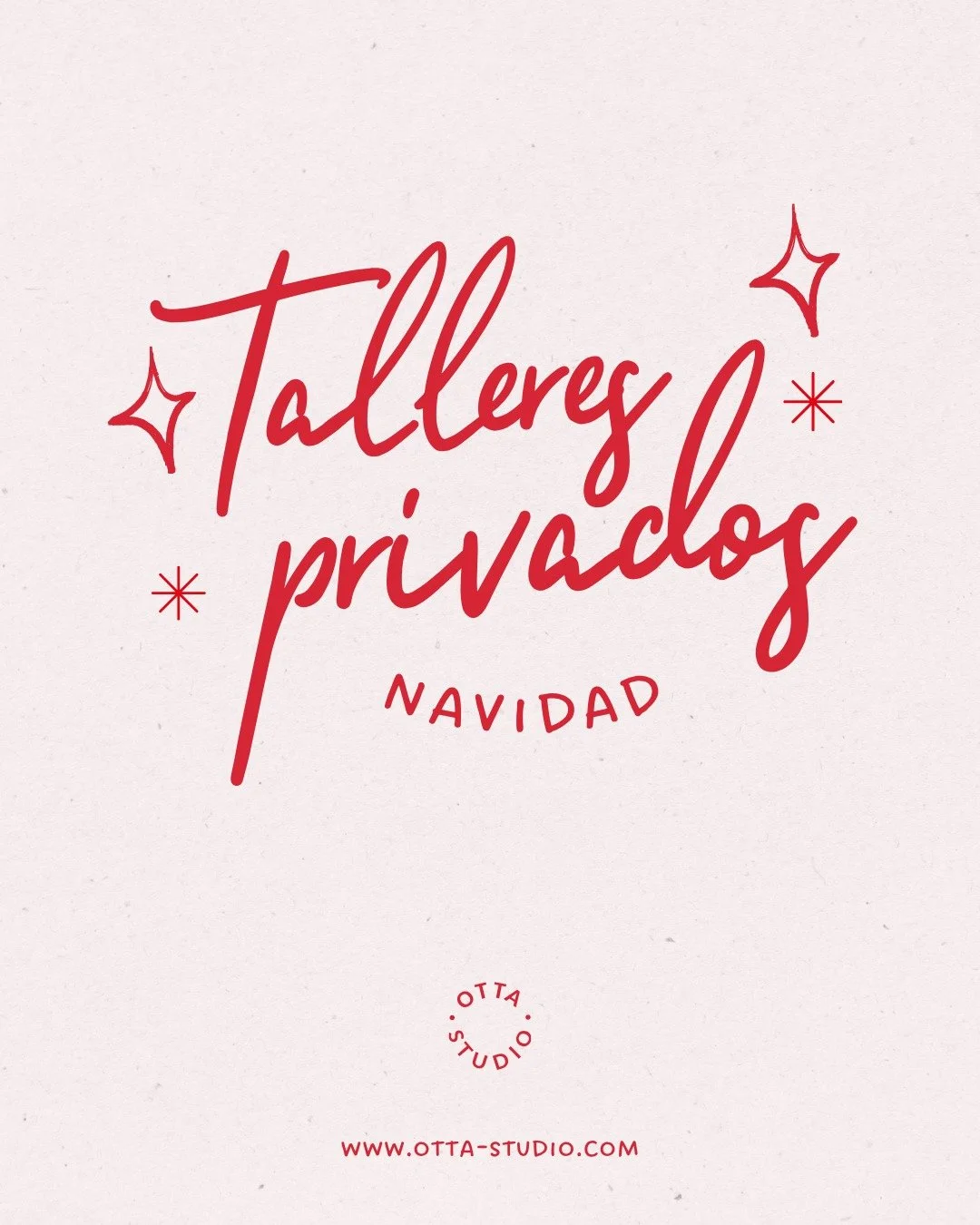 Estas navidades cambia las cenas de siempre por algo diferente ✨
En Otta puedes organizar un taller privado de cer&aacute;mica con tus amigos, familia o compis de trabajo: buena m&uacute;sica, risas, barro y un plan que todos van a recordar.
Ideal pa