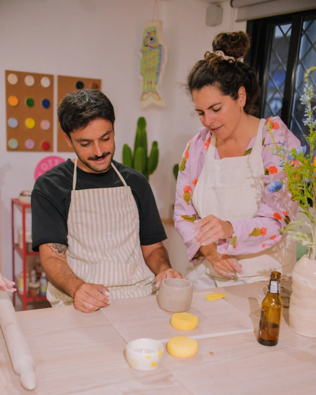 &iquest;Te animas a un taller de cer&aacute;mica de un d&iacute;a? No te pierdas nuestros talleres &uacute;nicos de un d&iacute;a. &iexcl;Elige y disfruta el que m&aacute;s te guste!
Pr&oacute;ximos talleres de junio:
🖌️ TALLER NERIKOMI - S&aacute;b