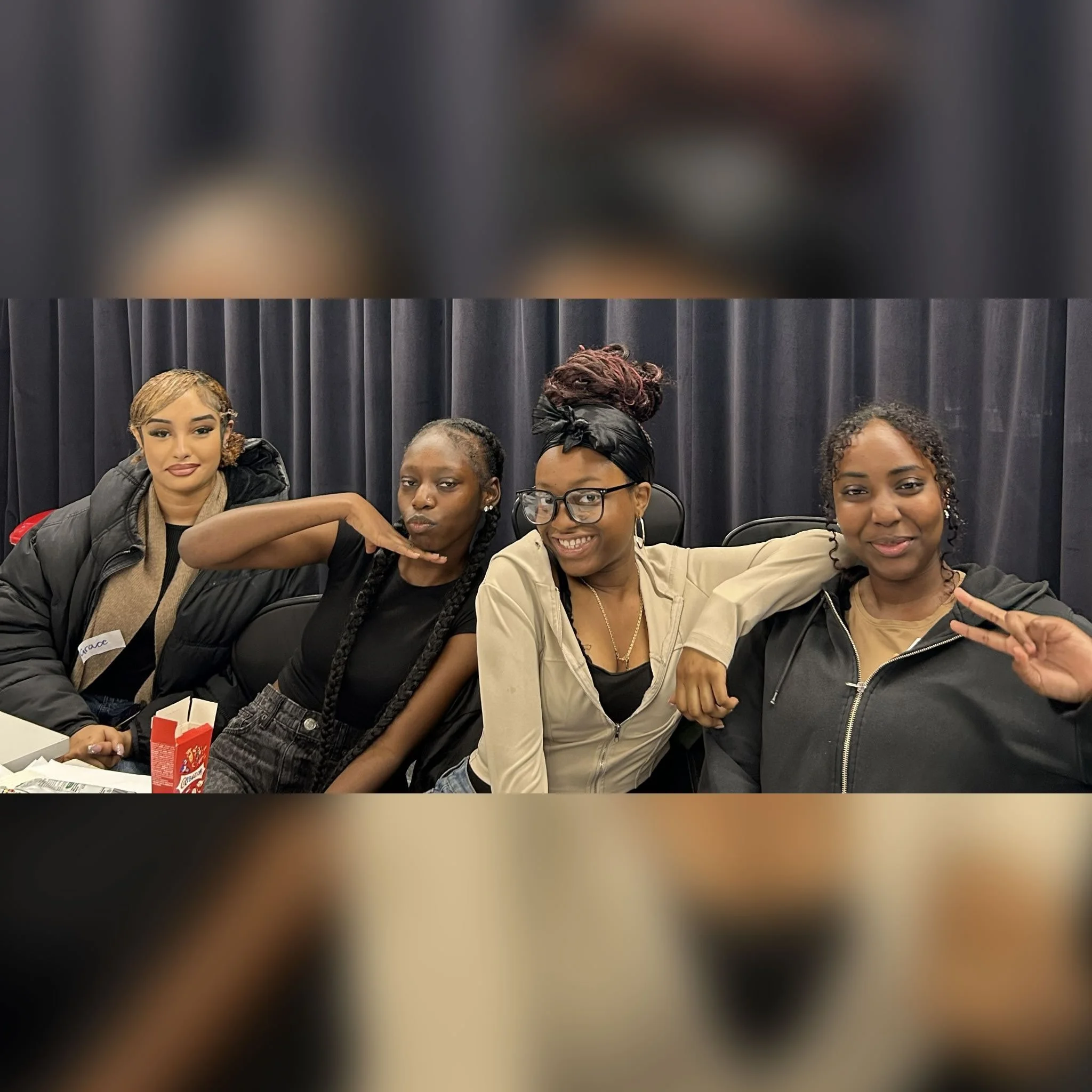 Grace, Demari, KéJhian & Naima