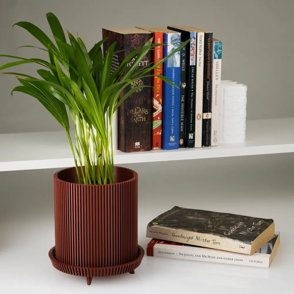 3D Printed custom planter in Homeware Category for dropshippers, print on demand businesses, e-commerce stores to sell in Ireland, UK and EU.