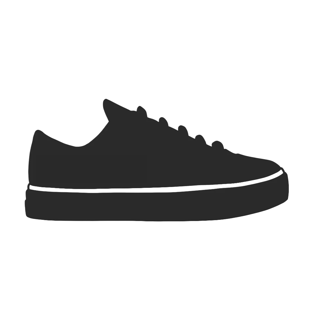Modern lifestyle shoe concept illustrating the design flexibility of WAZP's white-label technology, adaptive to any brand aesthetic.