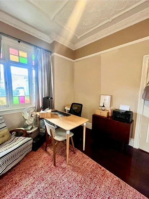 Organised home office after