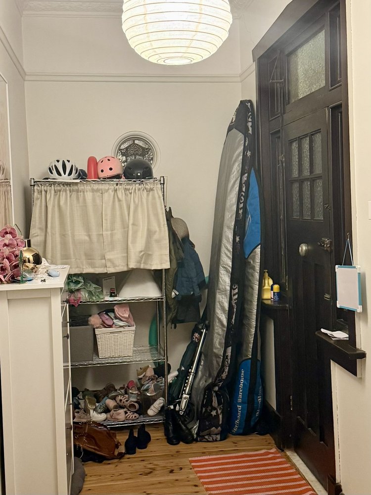 Entryway before
