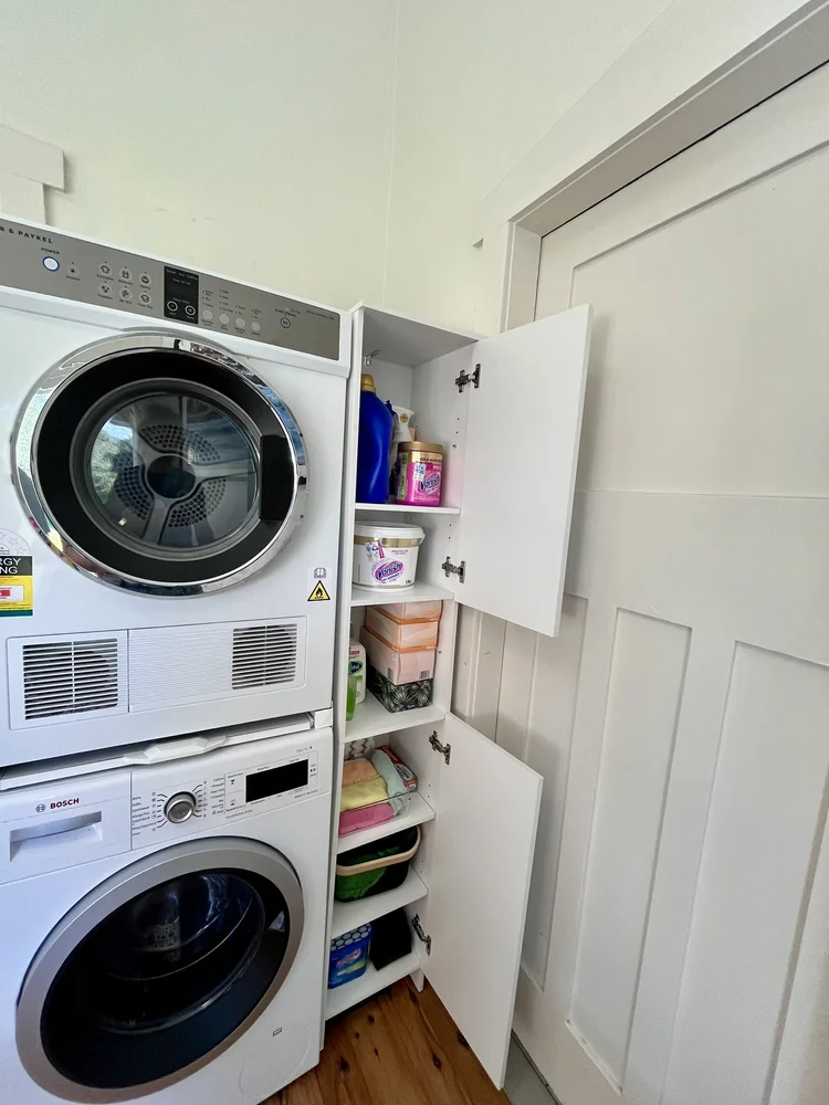Organised laundry after